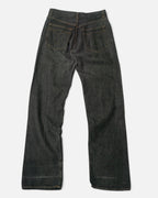 Vaqueros Calvin Klein Rectos Gris Oscuro Vintage — Talla W32