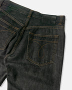 Vaqueros Calvin Klein Rectos Gris Oscuro Vintage — Talla W32