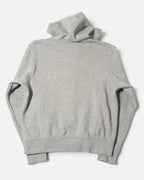 Chaqueta Sudadera Fila Gris con Capucha Vintage — Talla S/M