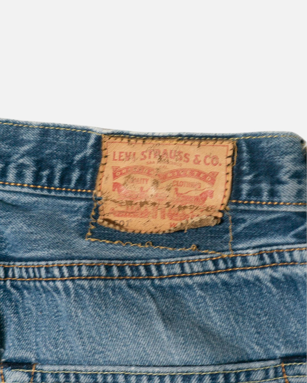Vaqueros Levi's 501 Azules Vintage — Talla W33