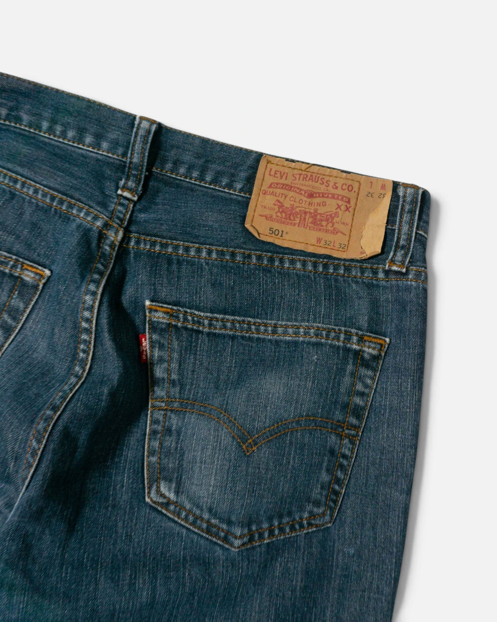 Vaqueros Levi's 501 Azules Vintage — Talla W32