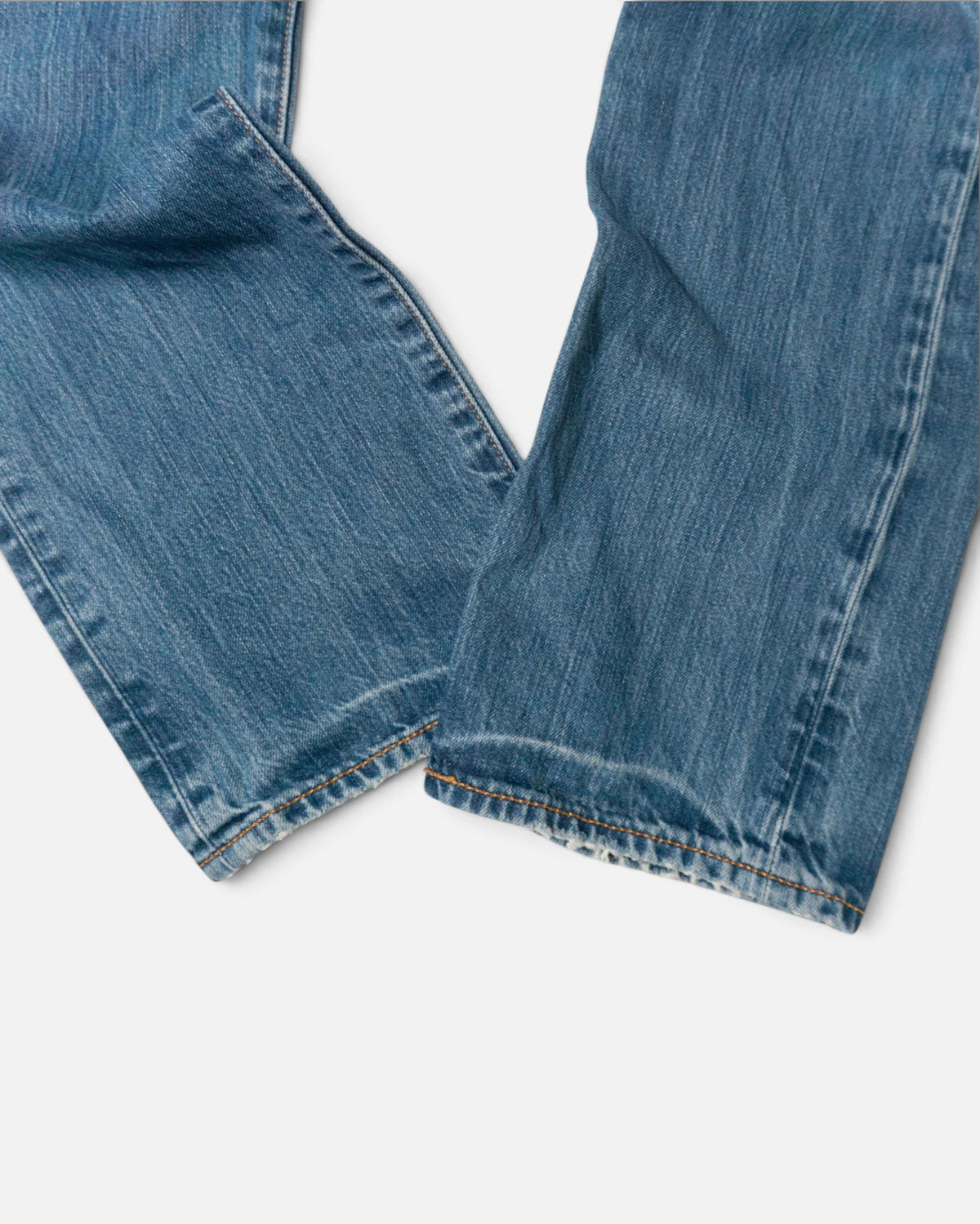 Vaqueros Levi's 501 Azules Distressed Vintage — Talla W33
