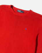 Jersey Polo by Ralph Lauren Rojo Vintage — Talla XL
