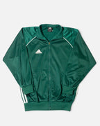 Chaqueta de Chándal Adidas Verde Vintage — Talla S