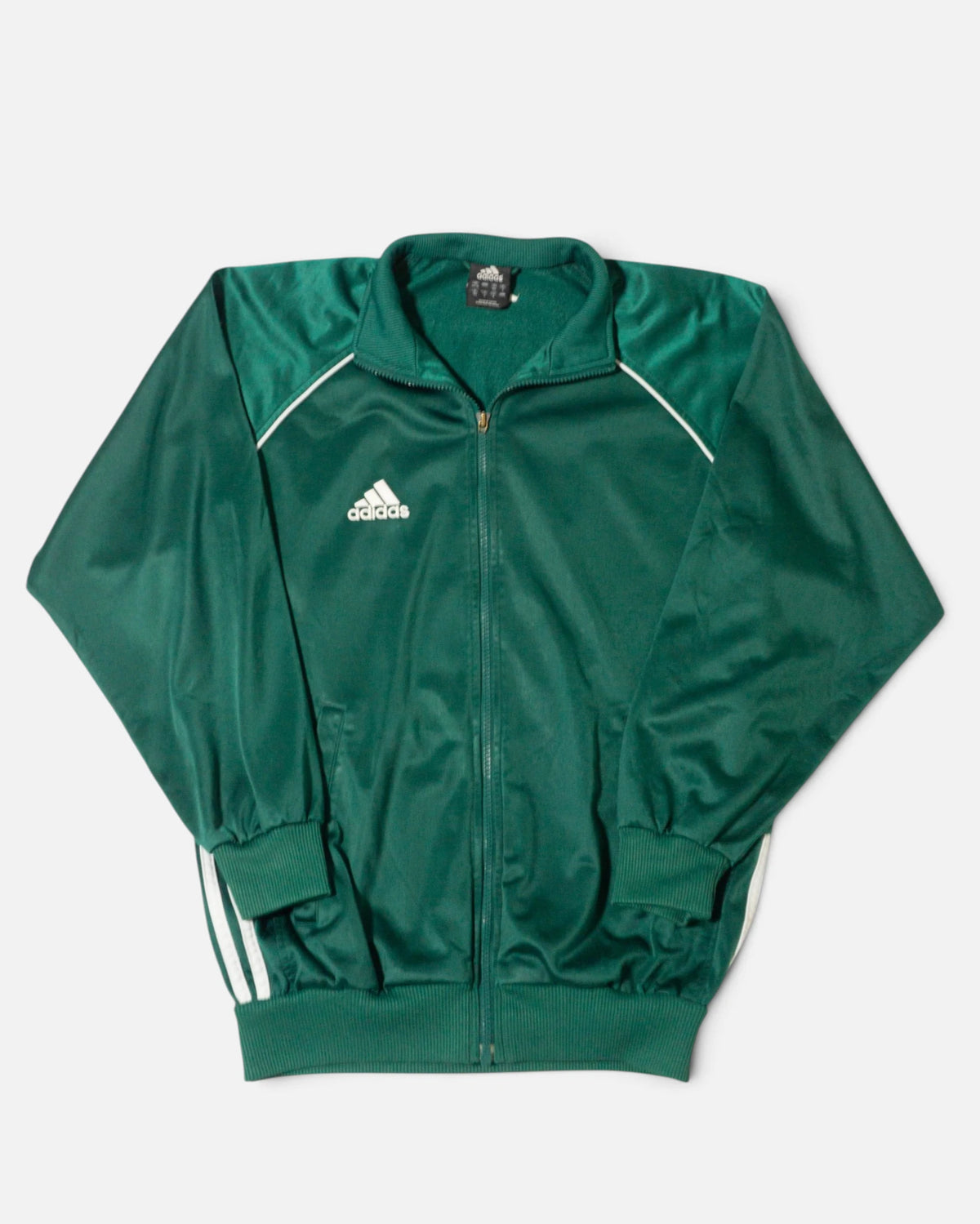 Chaqueta de Chándal Adidas Verde Vintage — Talla S