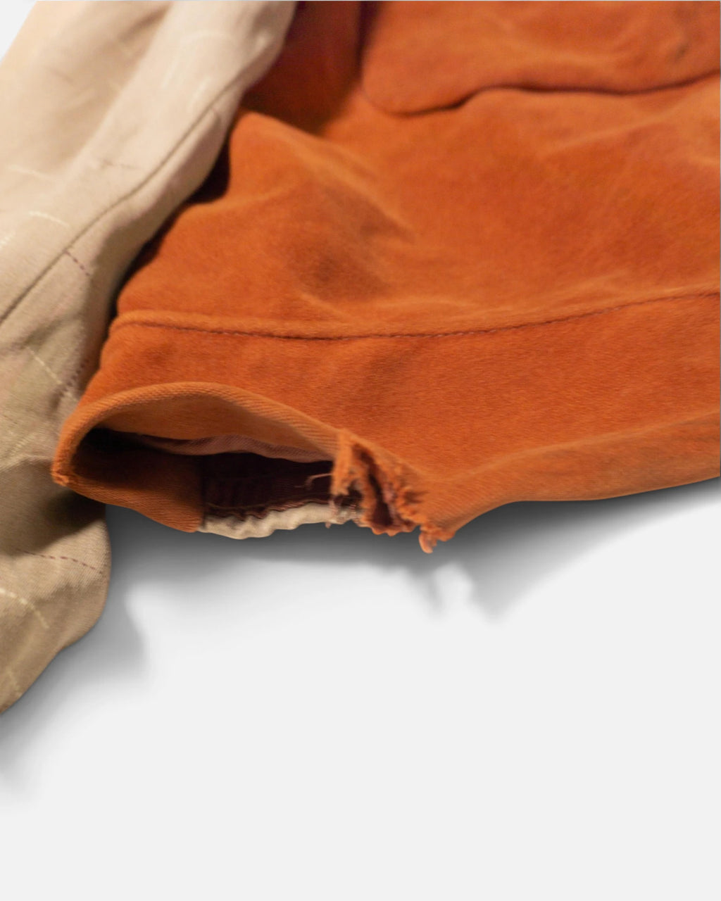 Chaqueta Richman Brothers de Pana y Suede Vintage — Talla 40