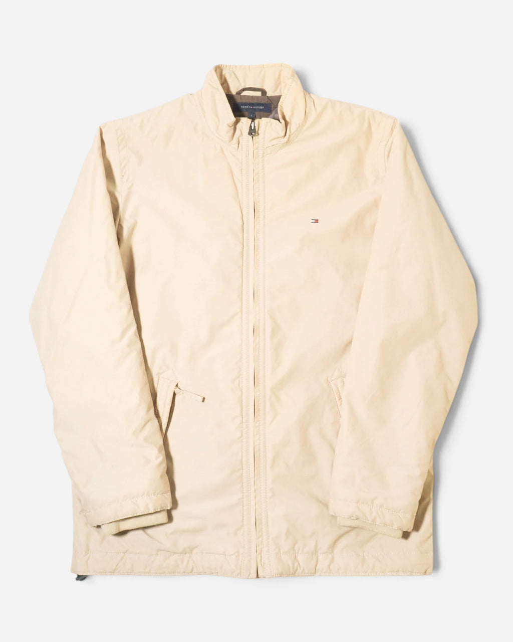 Chaqueta acolchada Tommy Hilfiger Beige Vintage — Talla L
