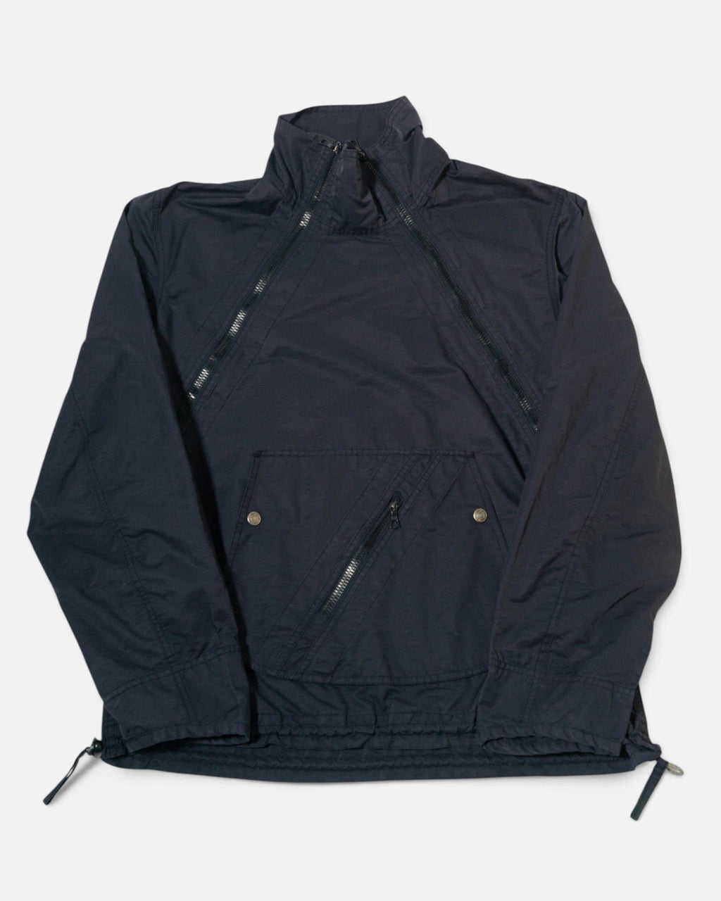 Chaqueta Sharp-eye Azul Marino Vintage — Talla M
