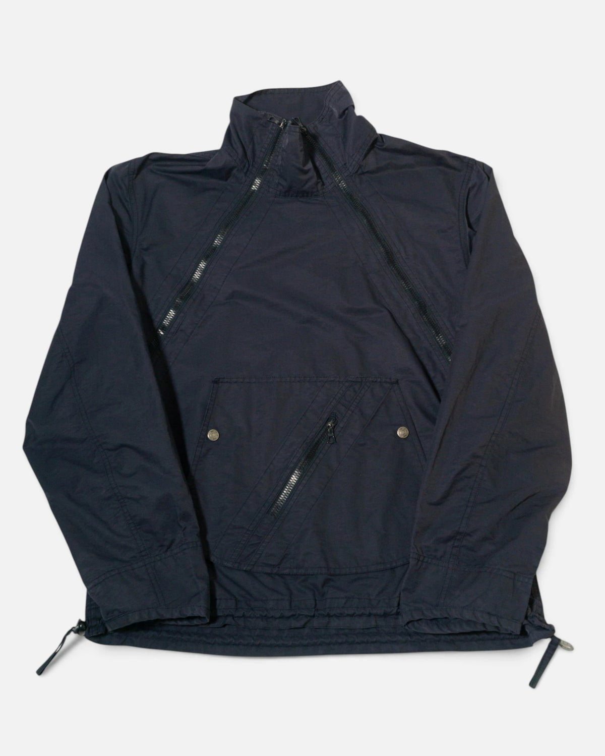 Chaqueta Sharp-eye Azul Marino Vintage — Talla M