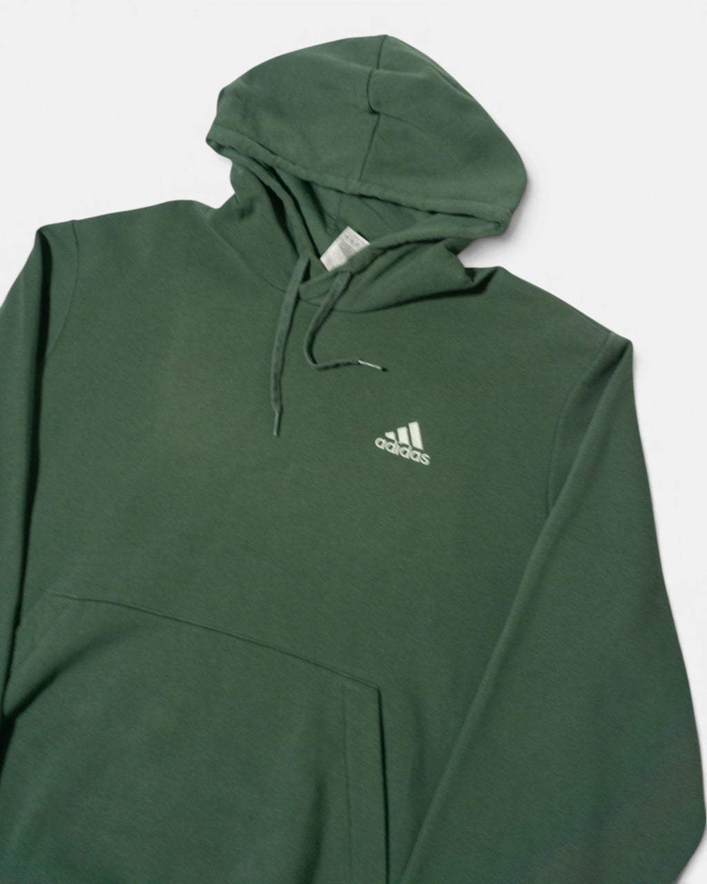 Sudadera con Capucha Adidas Verde Musgo — Talla XXL
