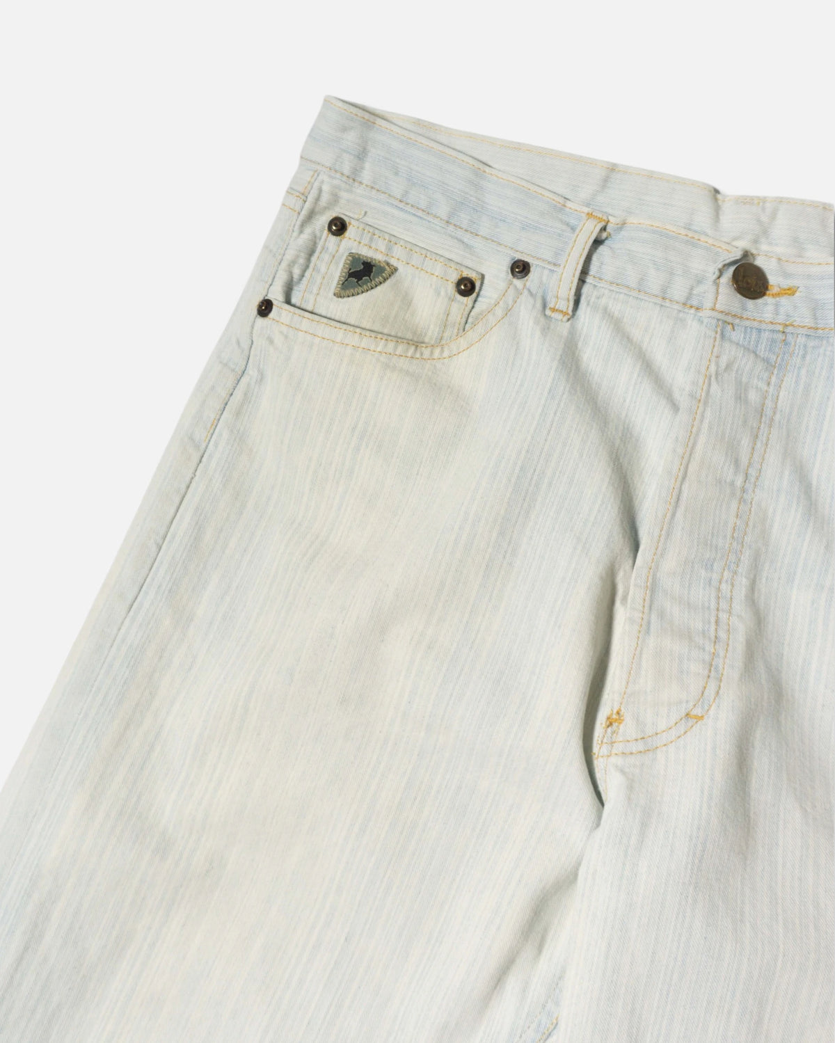 Vaqueros Lois Azules Claros Vintage Rayas — Talla W34