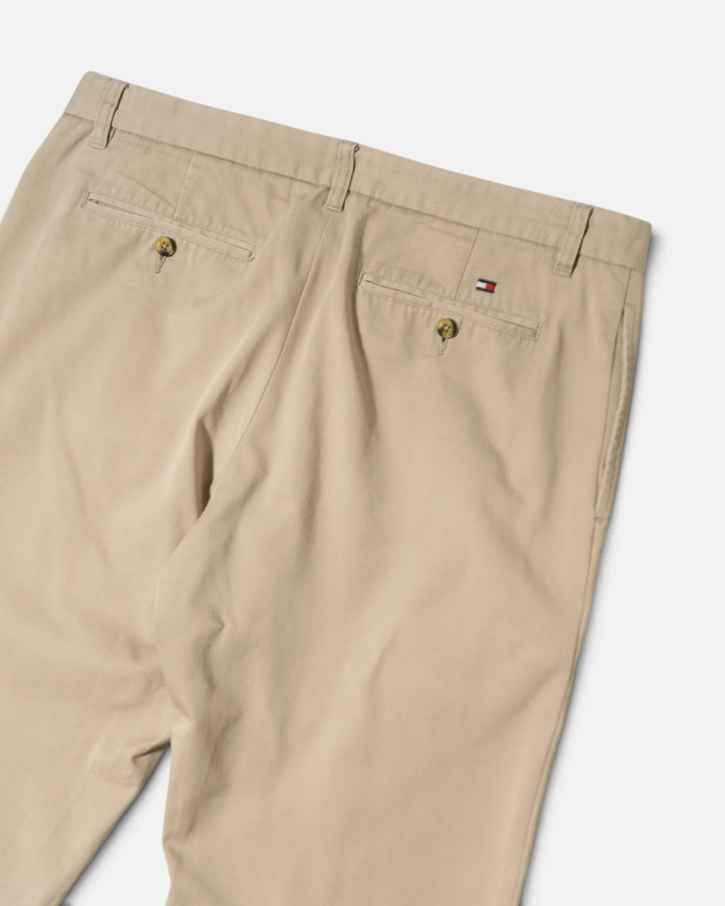 Pantalón Tommy Hilfiger Chino Beige Vintage — Talla W36