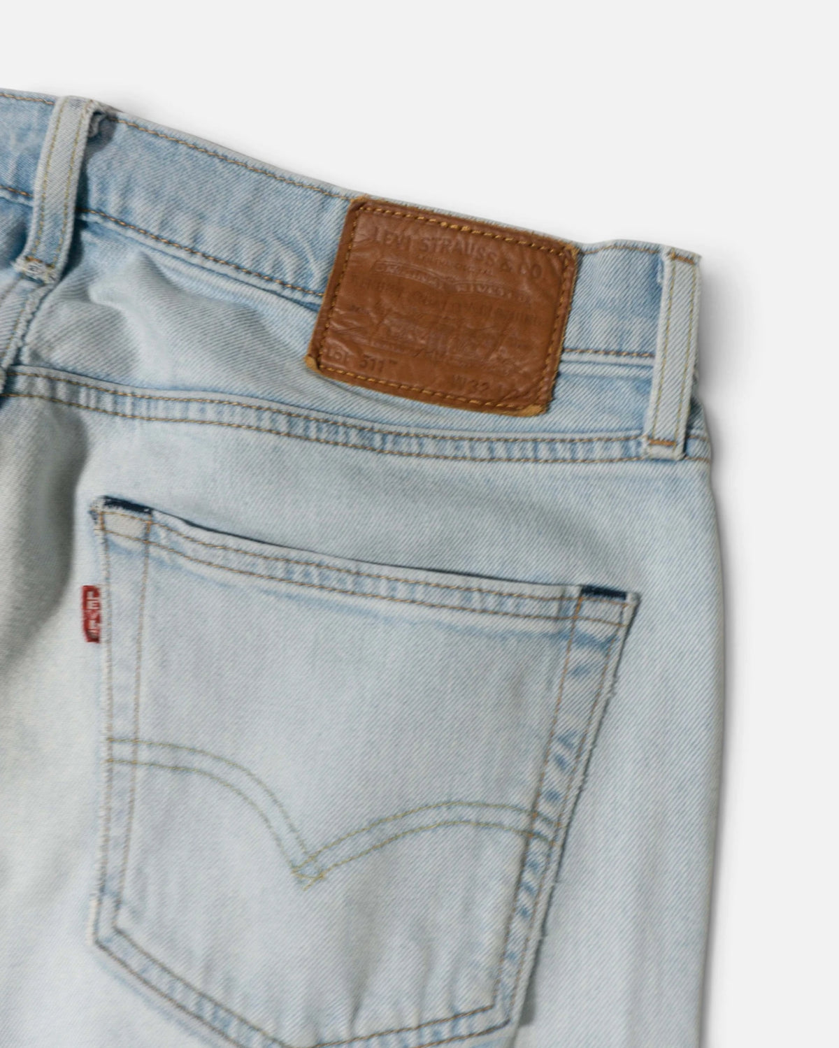 Vaqueros Levi's 511 Azules Claros Vintage — Talla W32