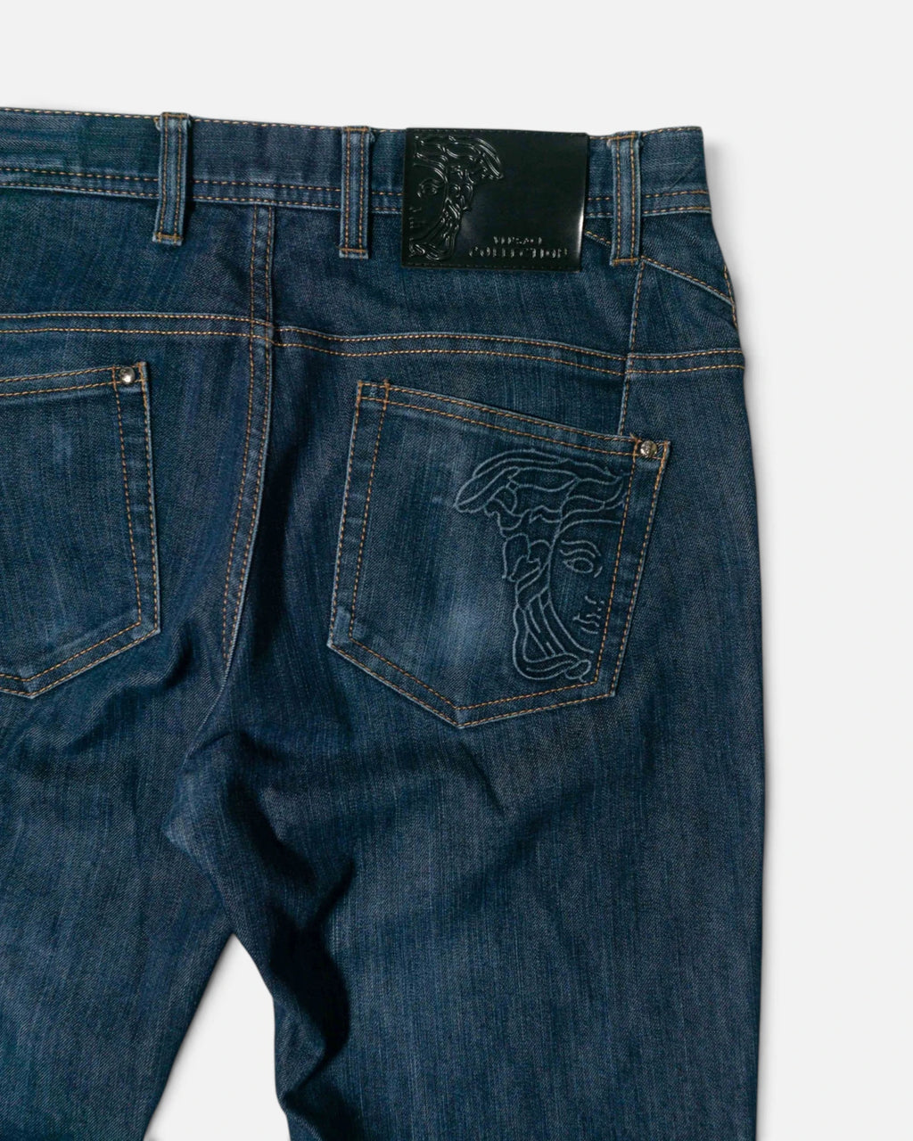 Vaqueros Versace Collection Azules Vintage — Talla S