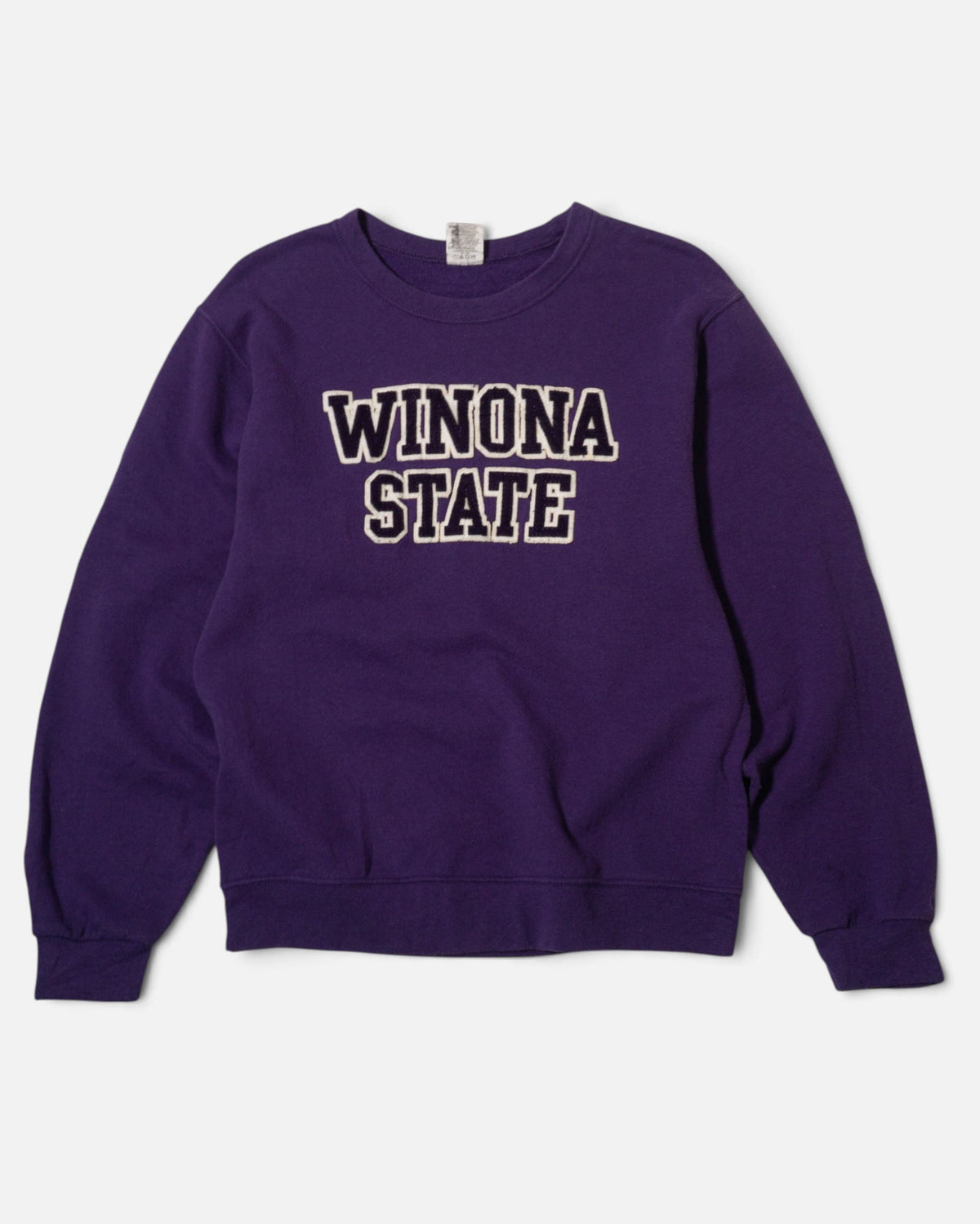 Sudadera Winona State Morada Vintage 00s — Talla S