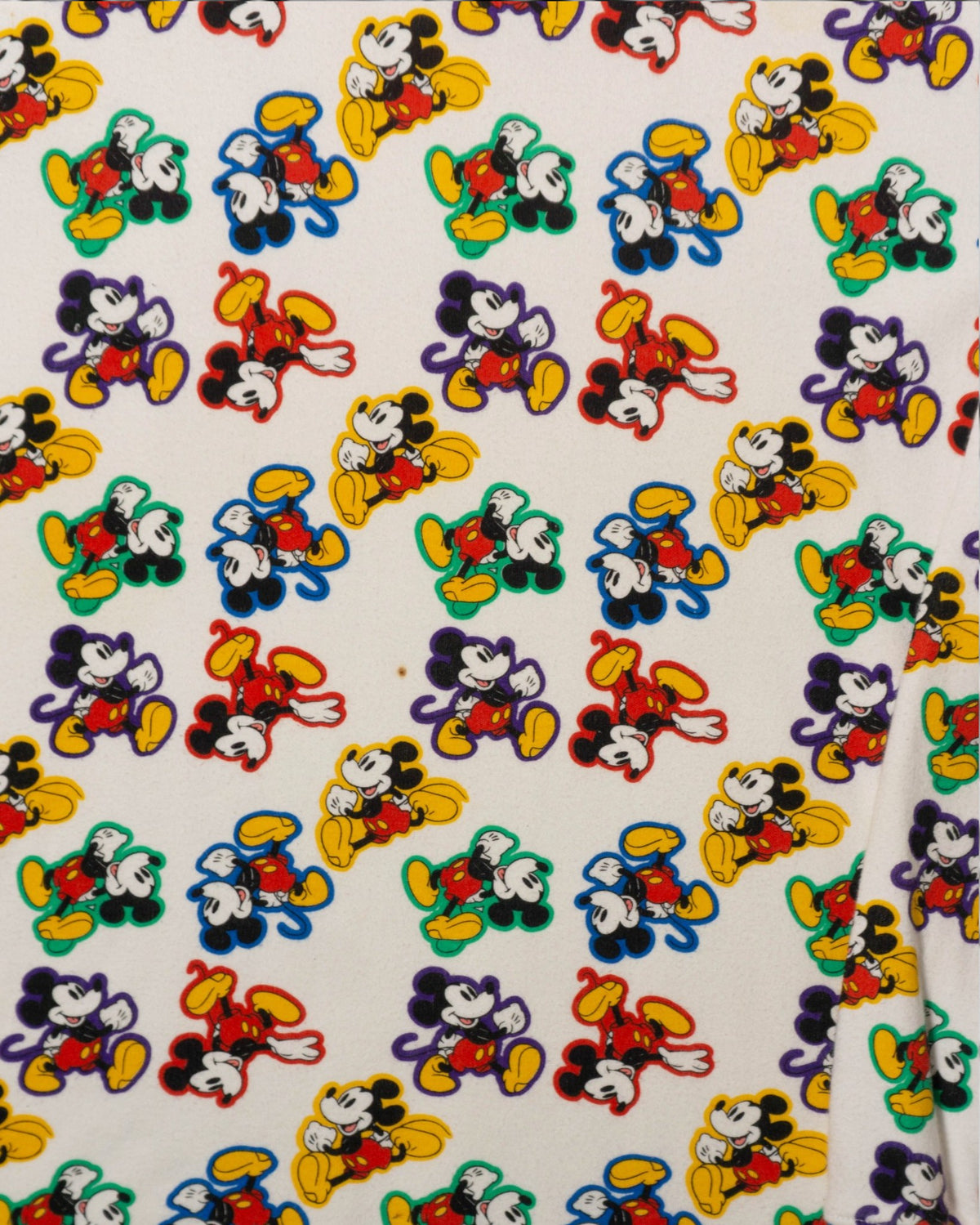 Jersey Cuello Alto Mickey Vintage 90s Mujer — Talla XL
