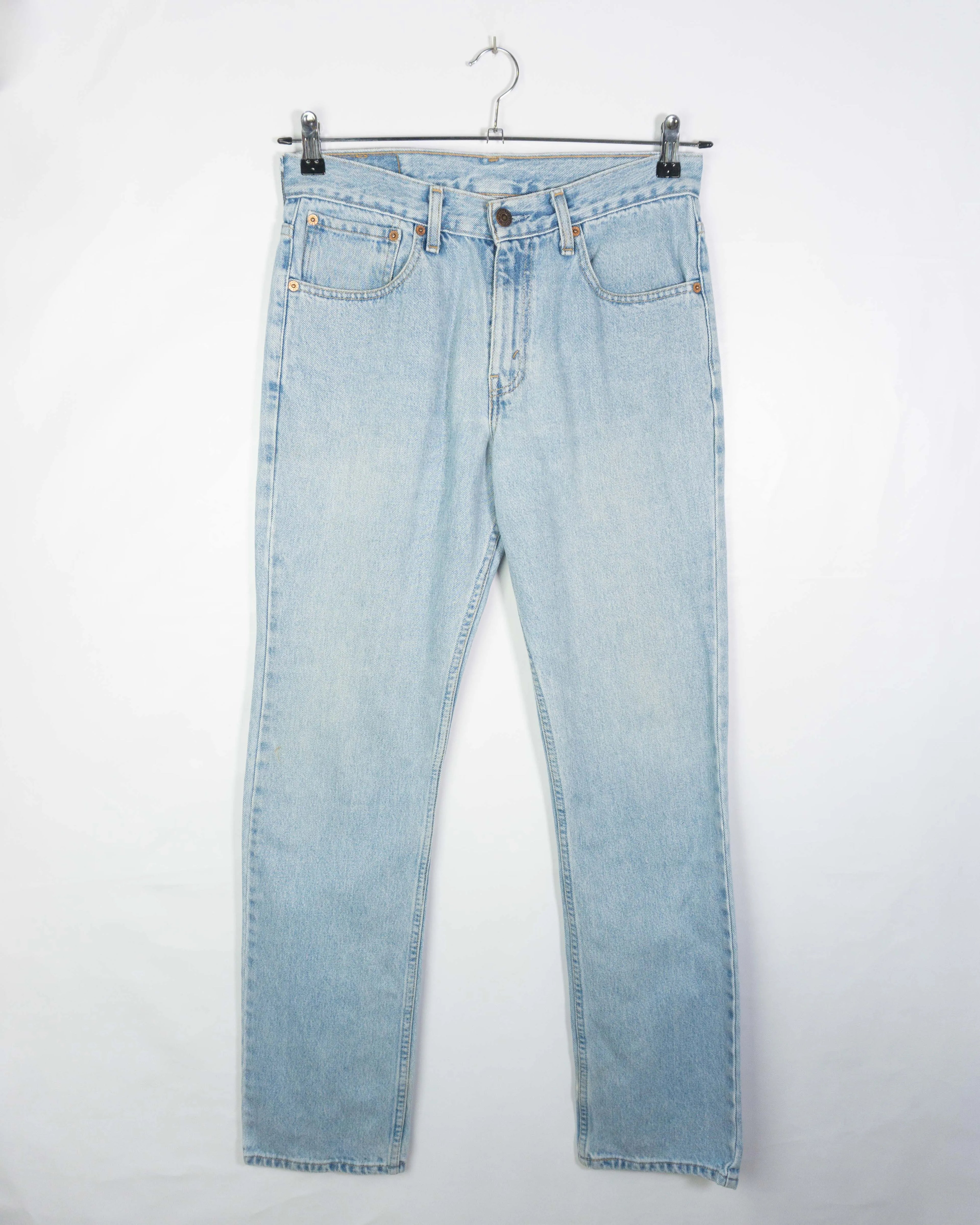 Vaqueros Levi's 581 Vintage 2000s Azul Claro — W31