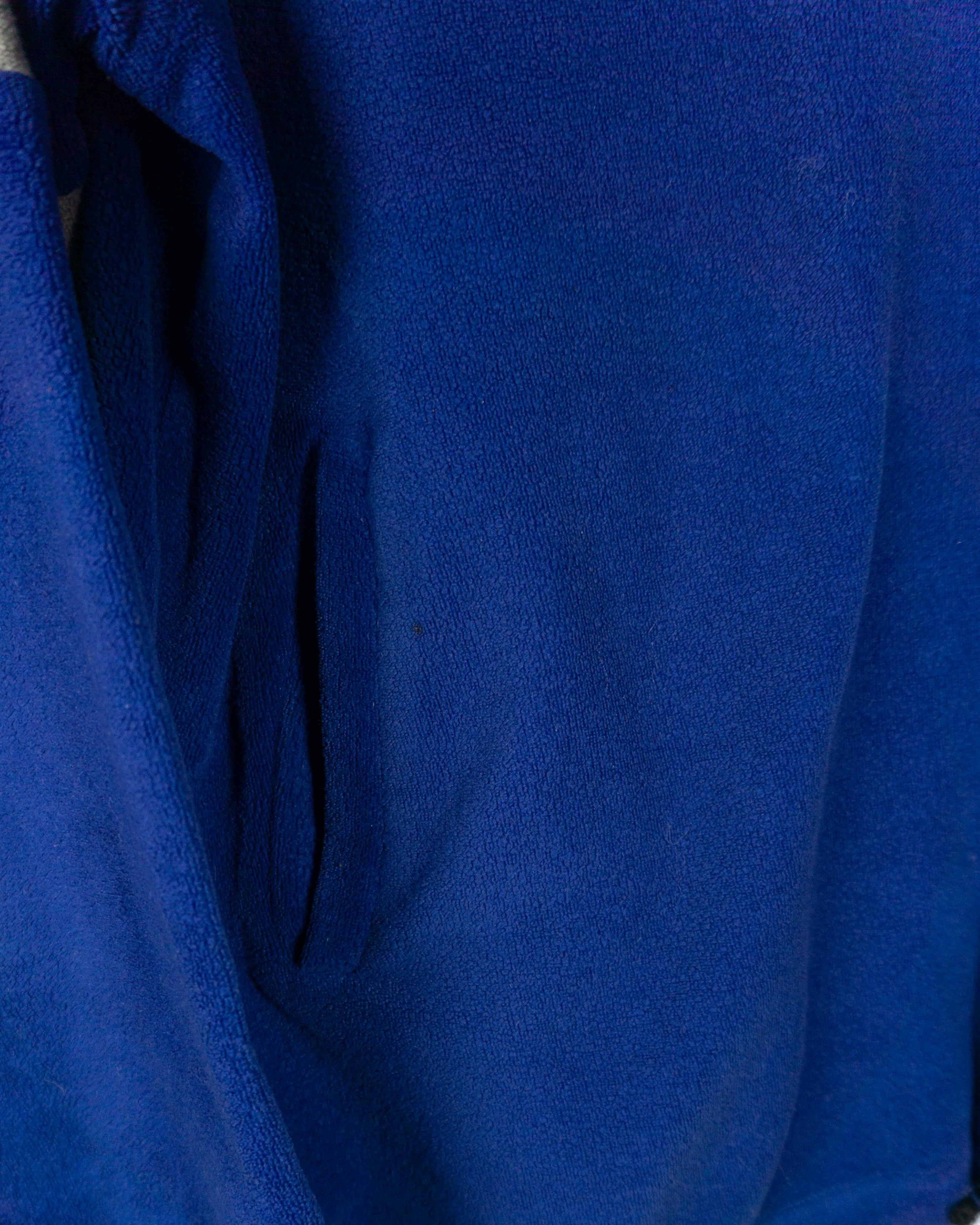 Forro polar Champion vintage 00s azul/negro S