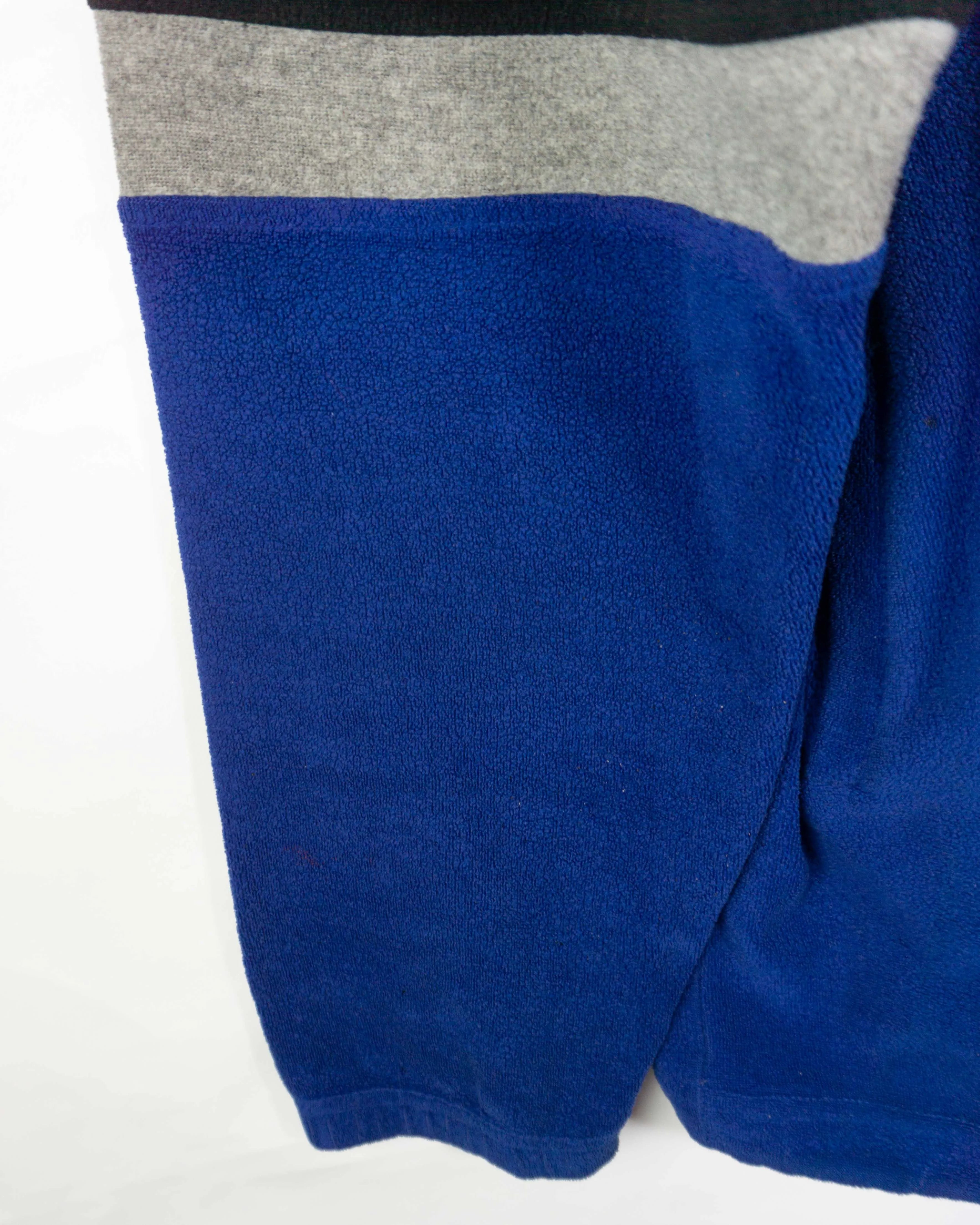 Forro polar Champion vintage 00s azul/negro S