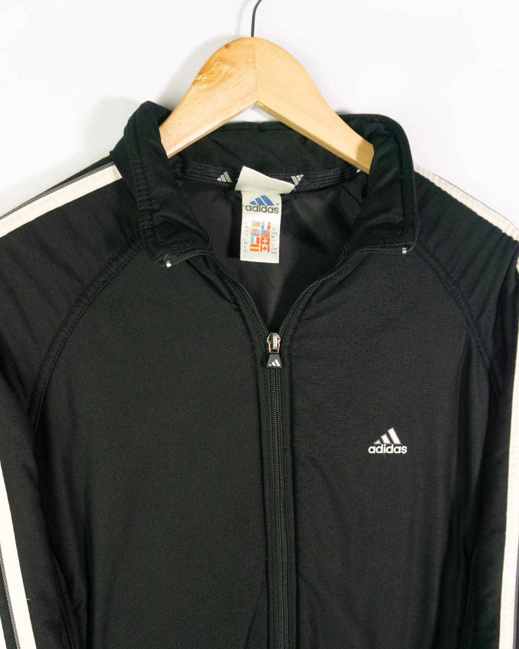 Abrigo Adidas vintage 00s negro M