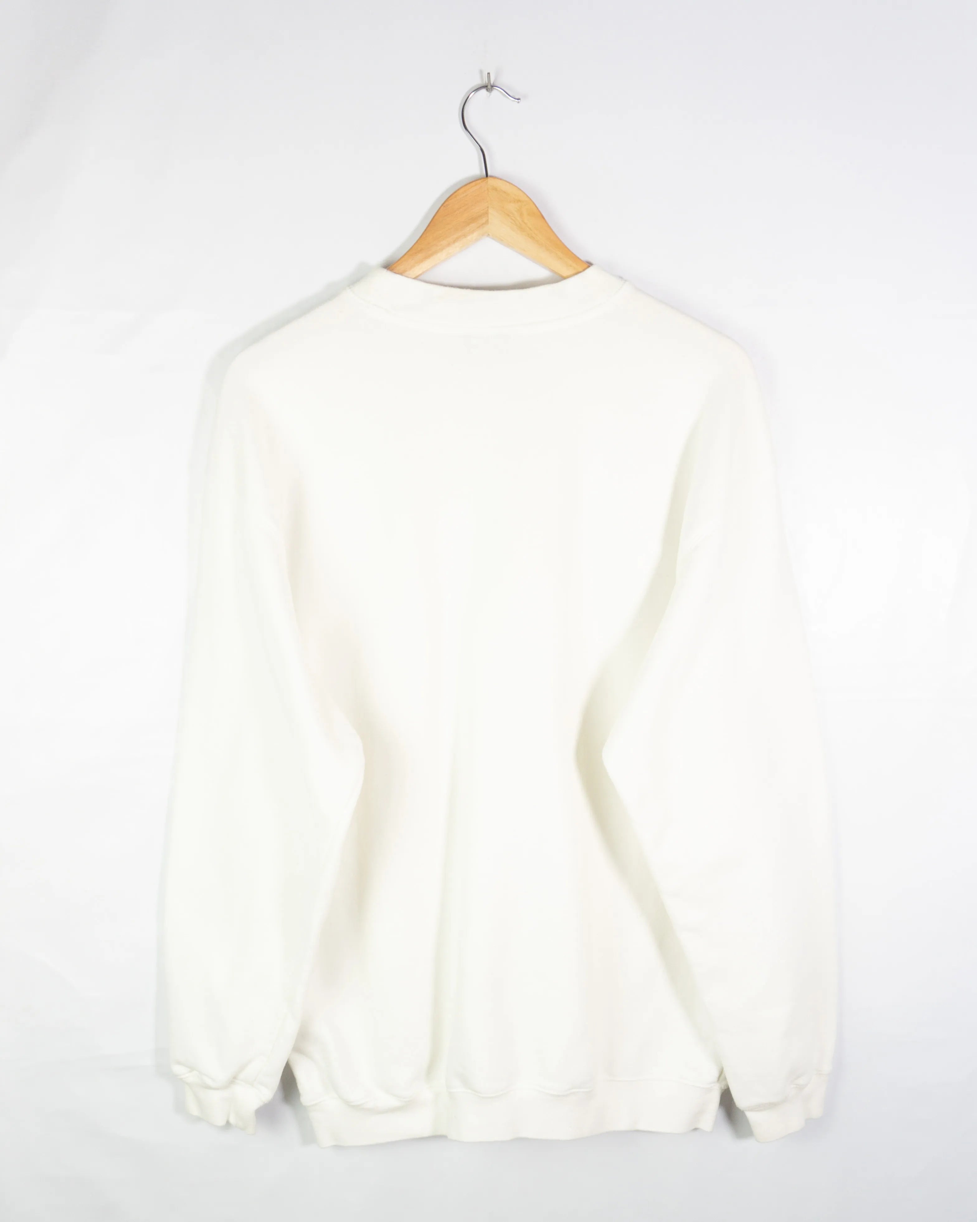 Sudadera Fila vintage 90s blanco L