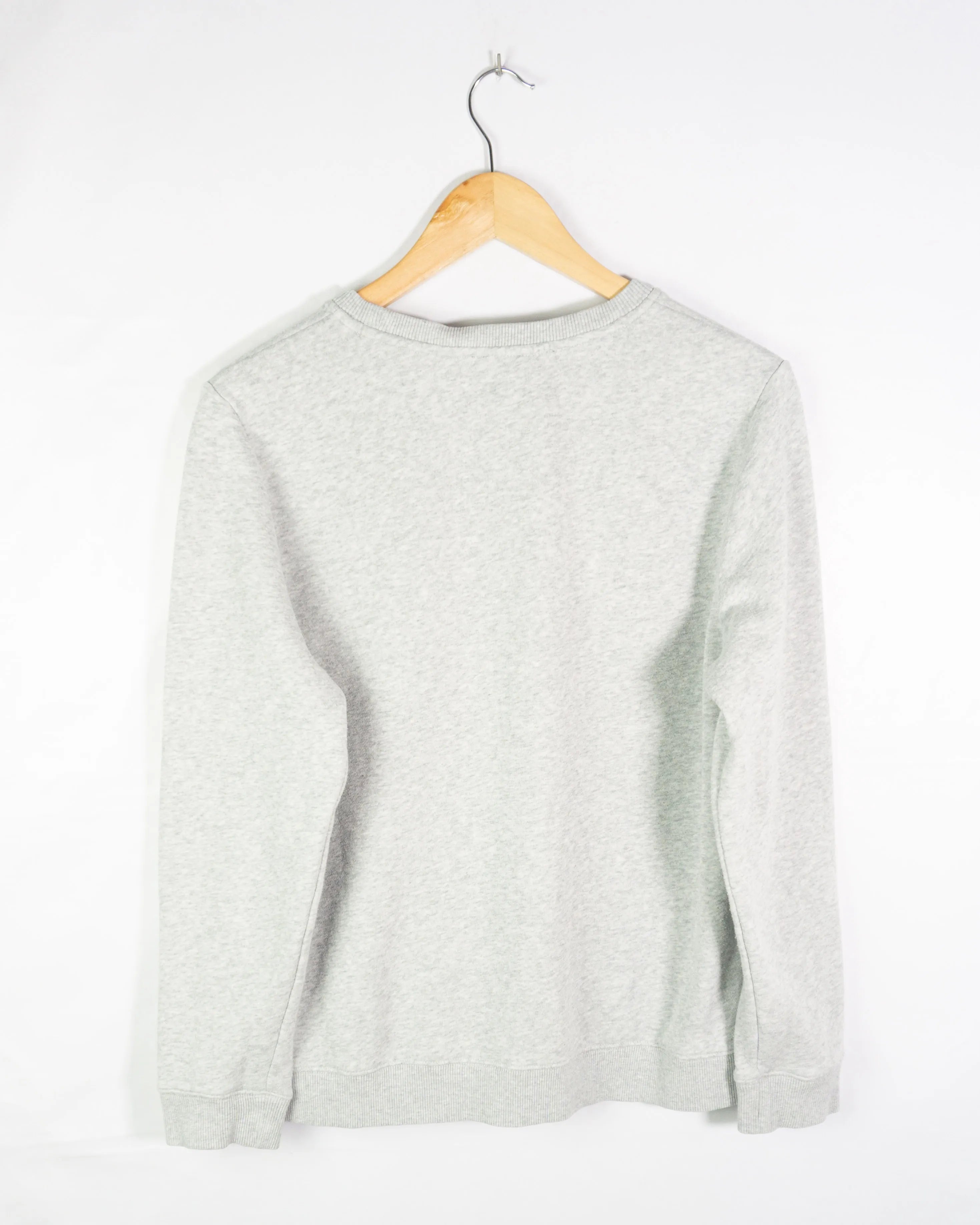 Sudadera bordado Tommy Hilfiger gris S