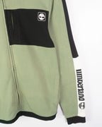 Sudadera con cremallera Timberland marrón/negro S