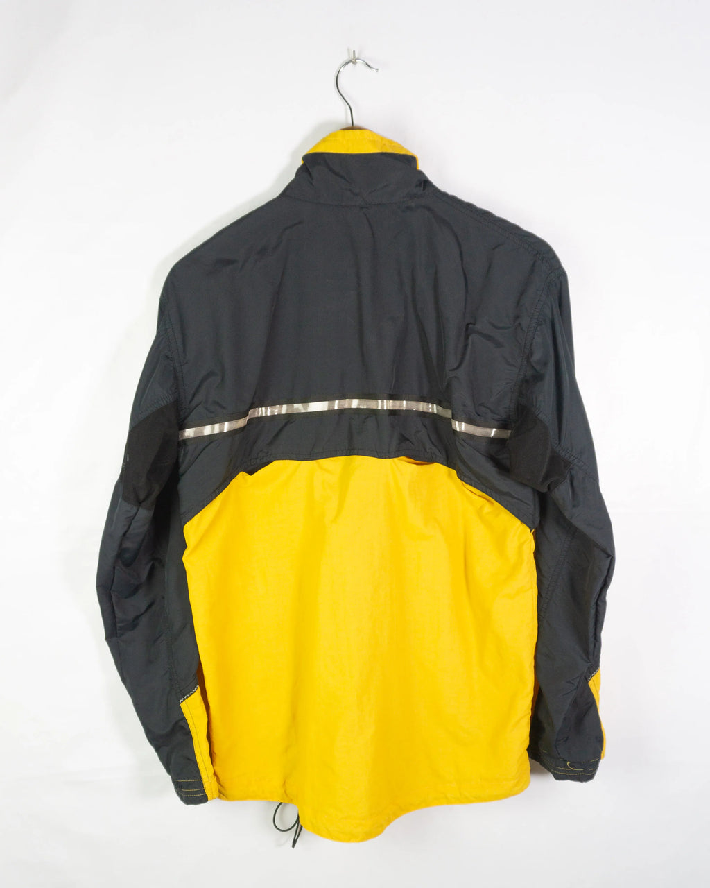Chaqueta deportiva Asics vintage 90s negro/amarillo M