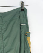 Pantalón de nieve Ellesse vintage 90s verde S