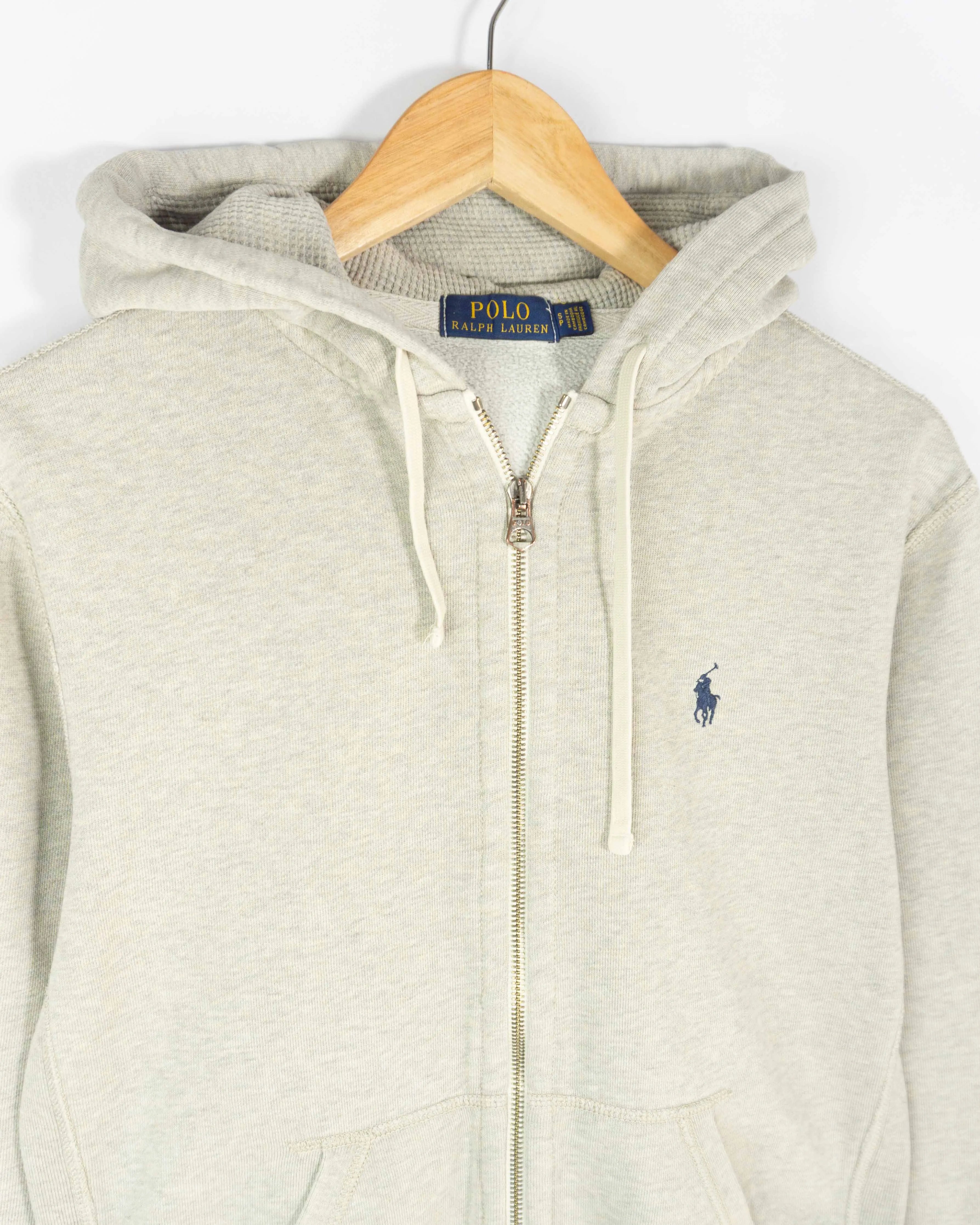 Sudadera con cremallera Ralph Lauren gris S