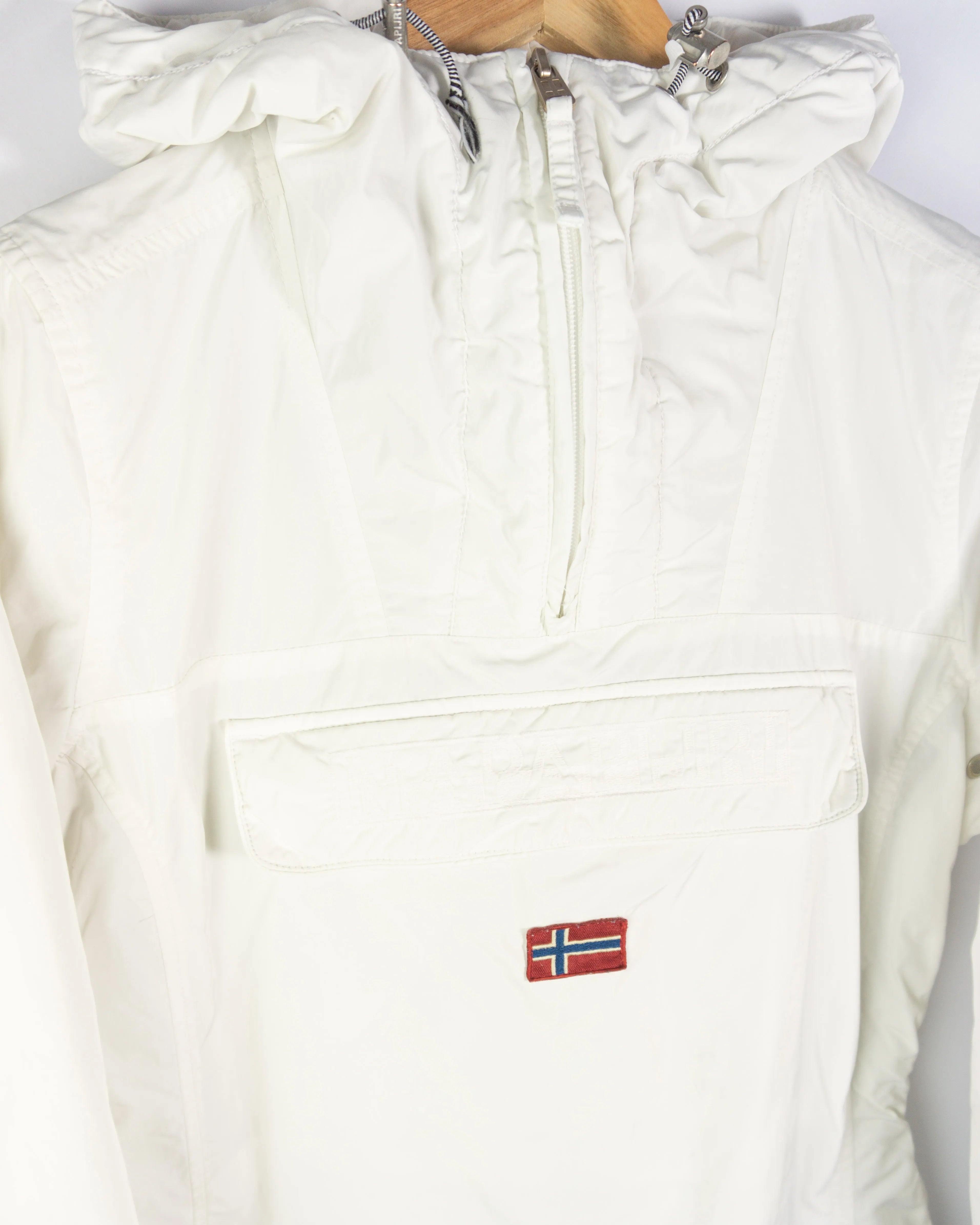 Abrigo mujer napapijri blanco M