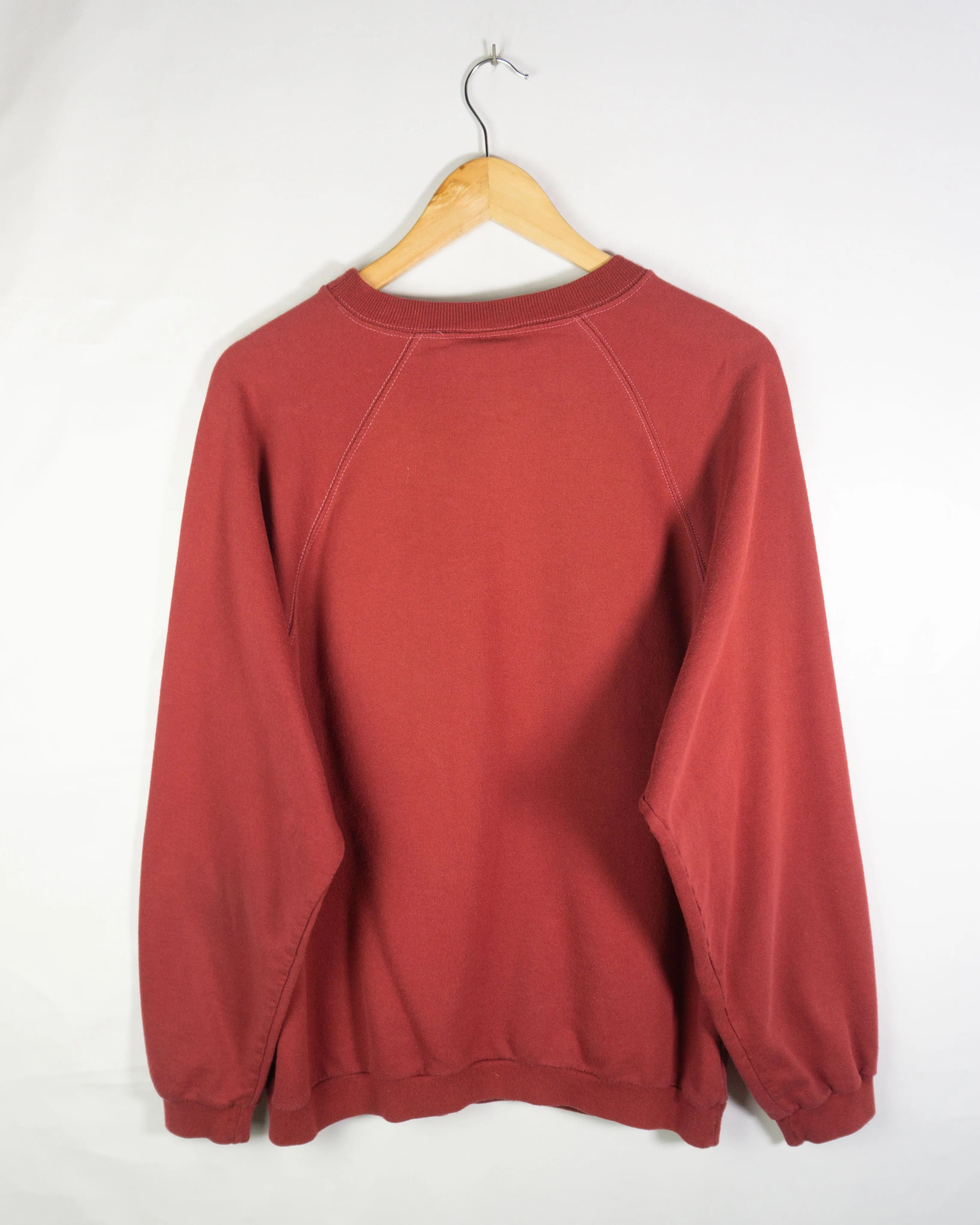 Sudadera Wrangler vintage rojo L