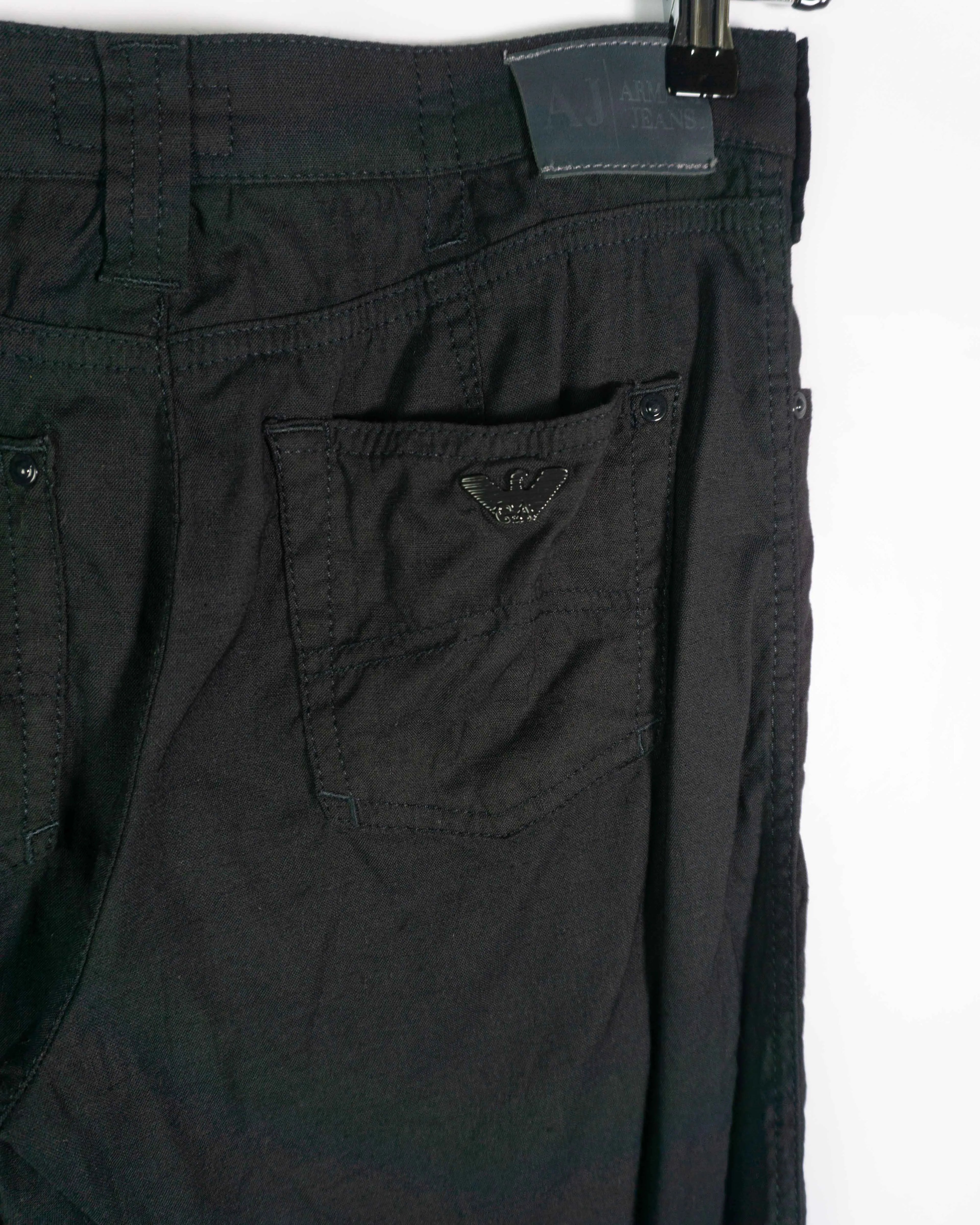 Pantalón mujer Armani vintage 00s negro 30