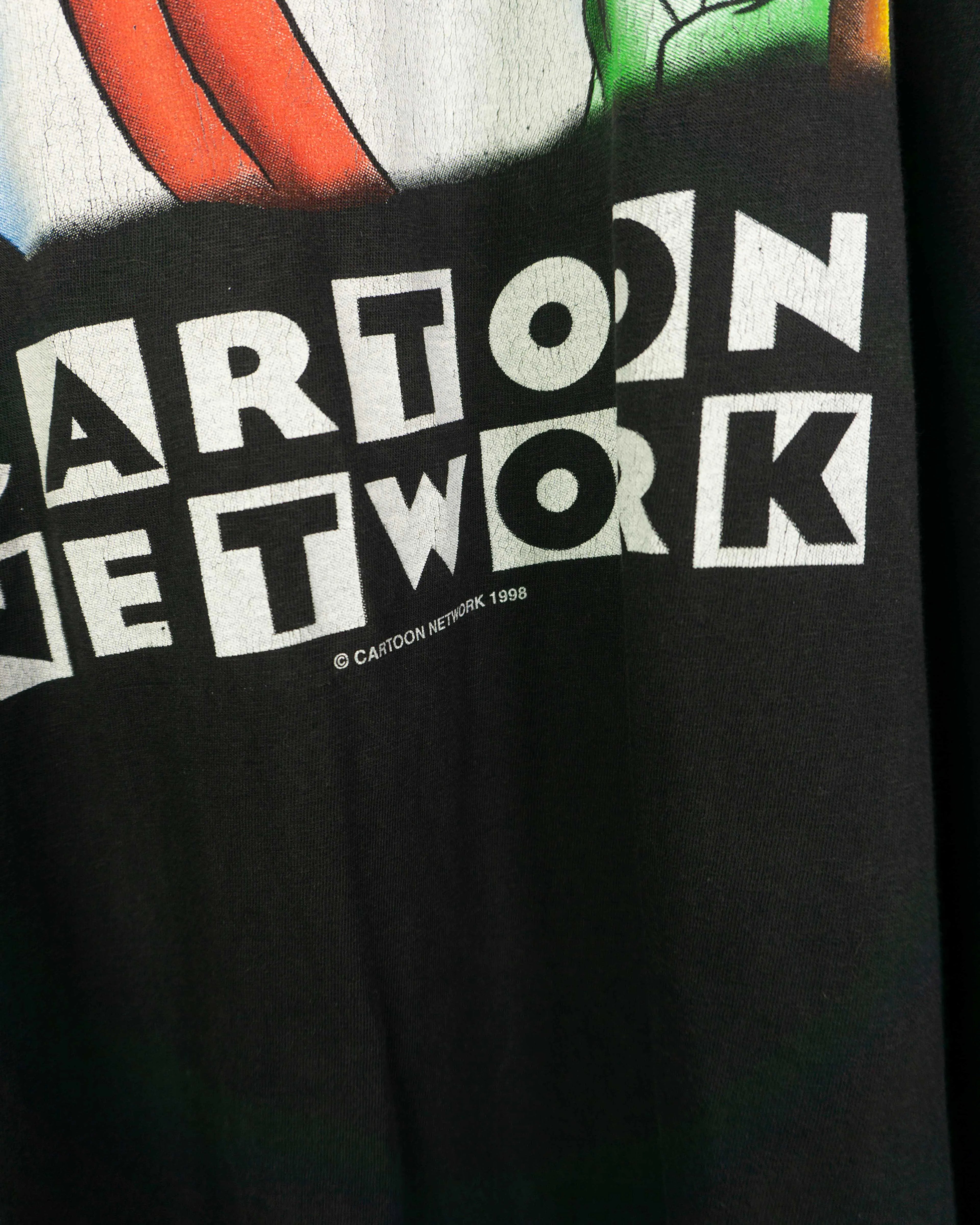 Camiseta manga corta Redwood Cartoon Network 1998 negra XL