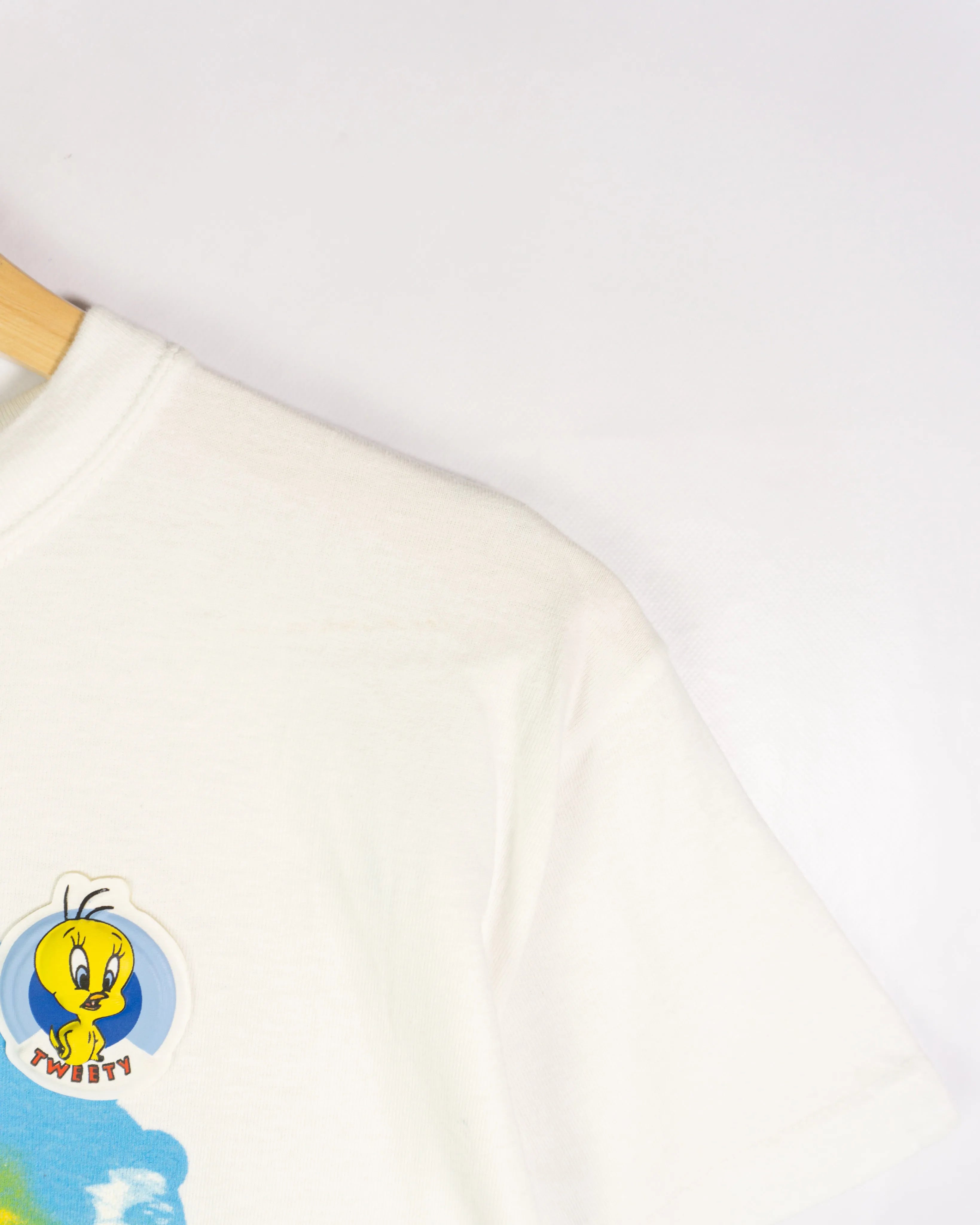 Camiseta Looney tunes vintage 2001 blanca XS