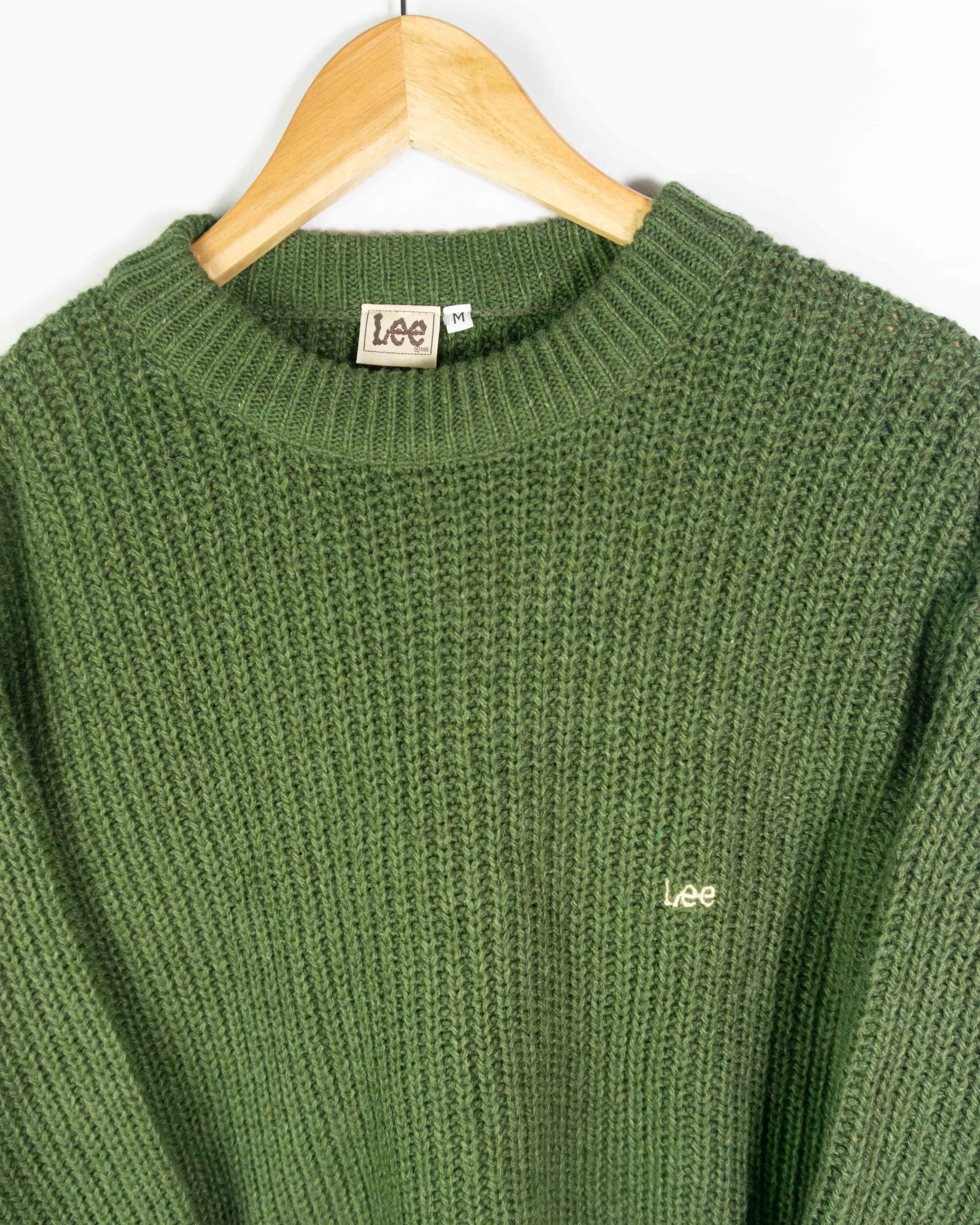 Jersey Lee vintage 90s verde M
