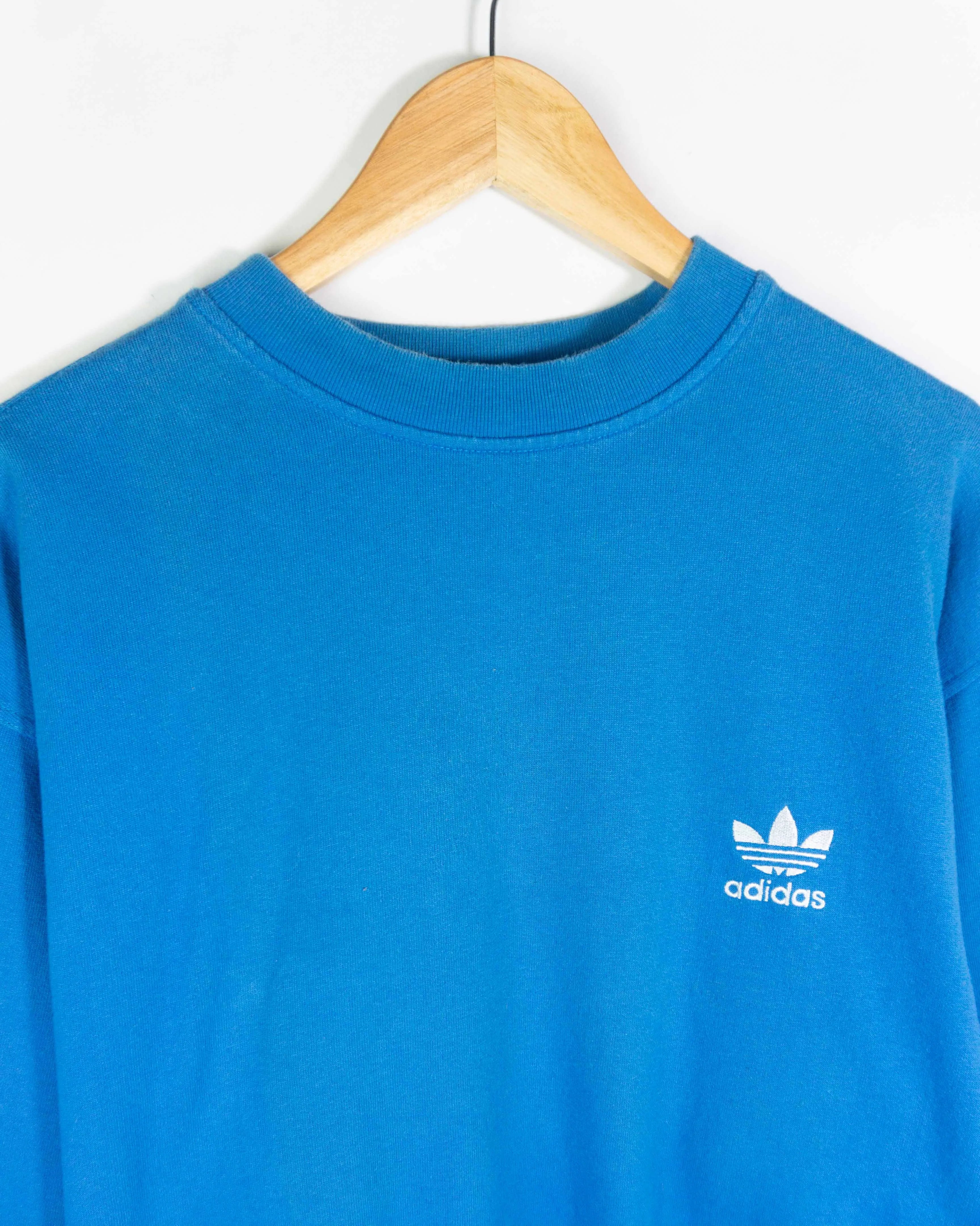 Sudadera Adidas vintage 90s azul M