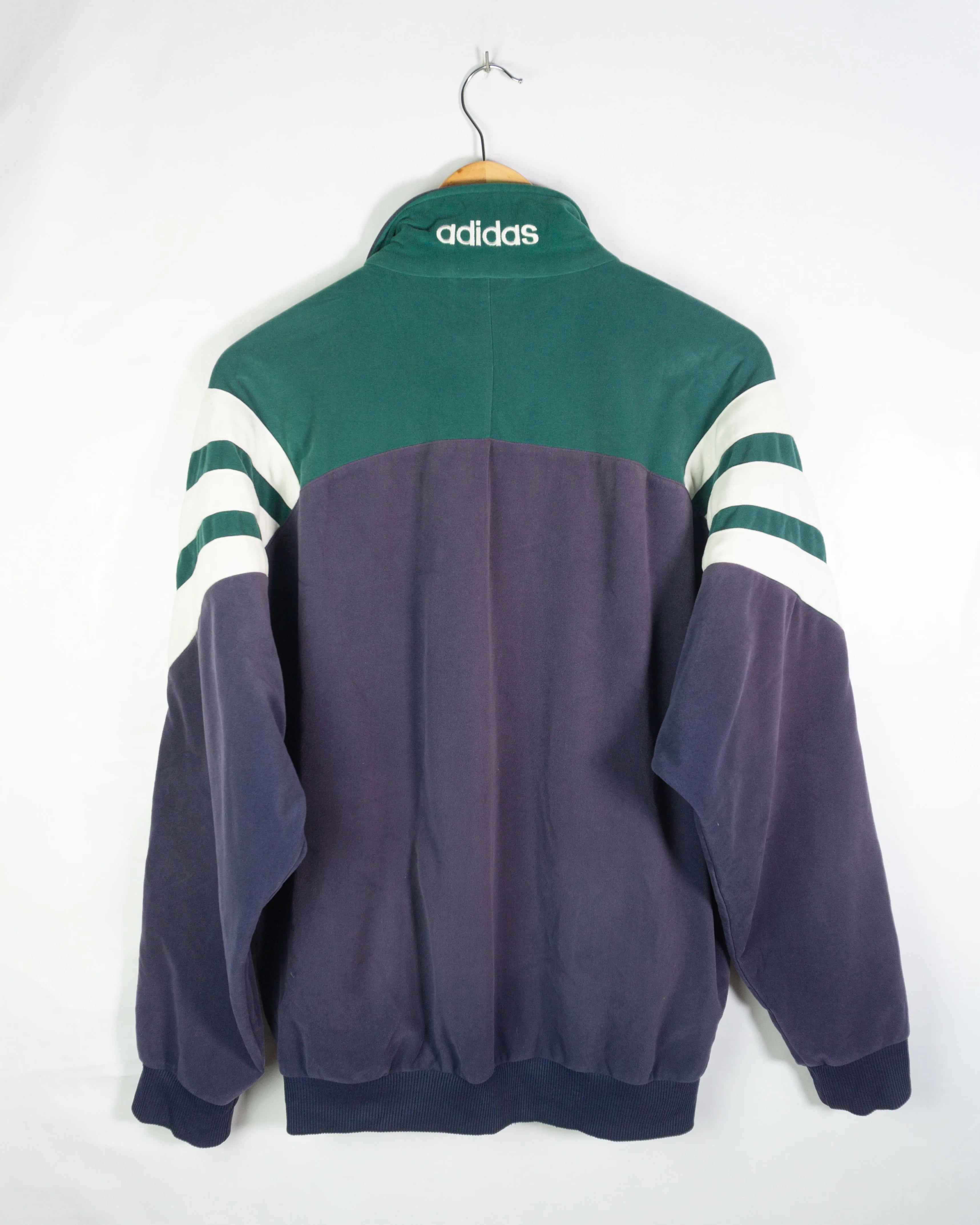 Chaqueta deportiva Adidas vintage 90s verde L