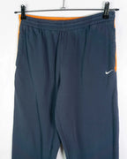 Pantalón deportivo Nike vintage 00s azul marino/naranja S