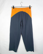 Pantalón deportivo Nike vintage 00s azul marino/naranja S