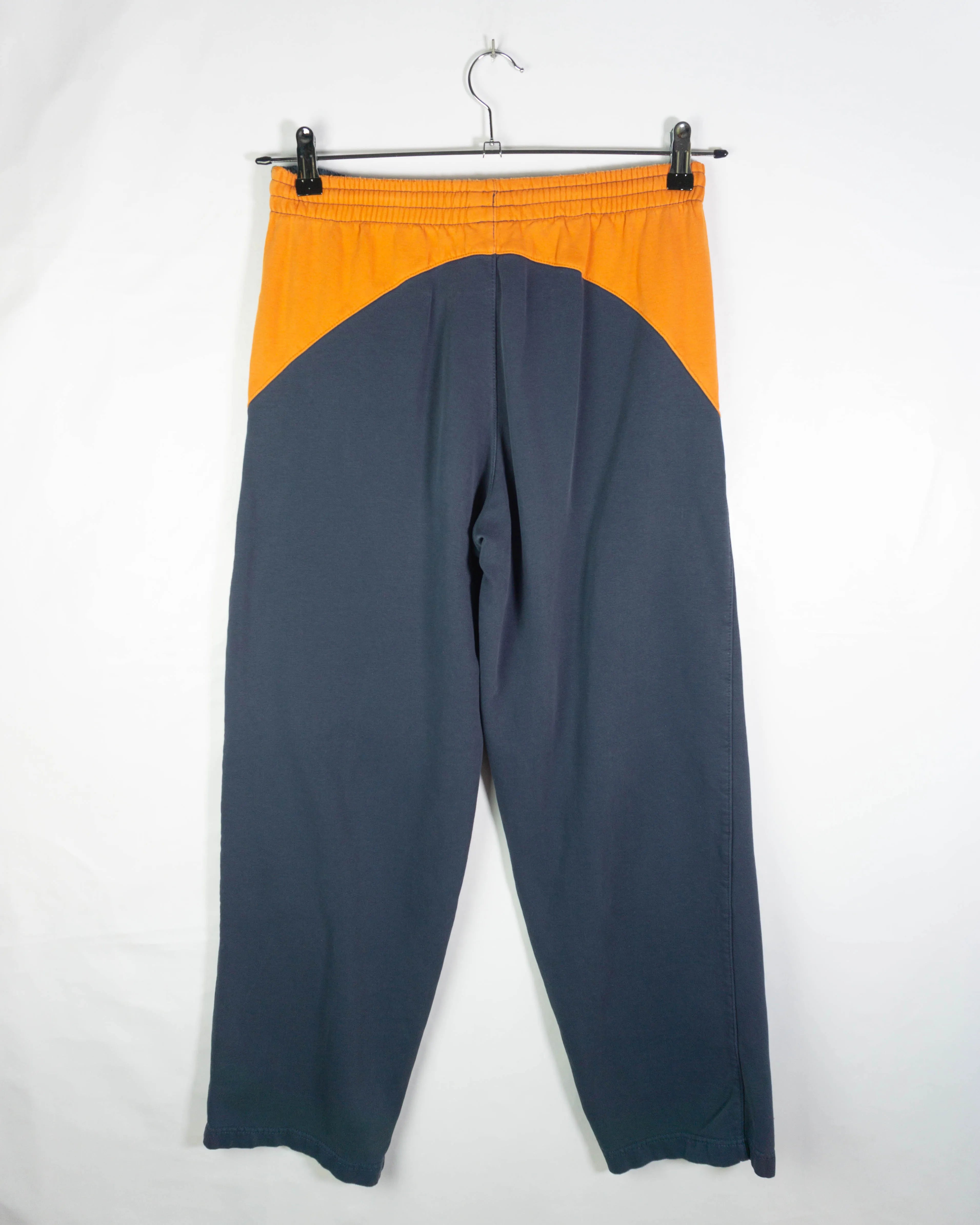 Pantalón deportivo Nike vintage 00s azul marino/naranja S