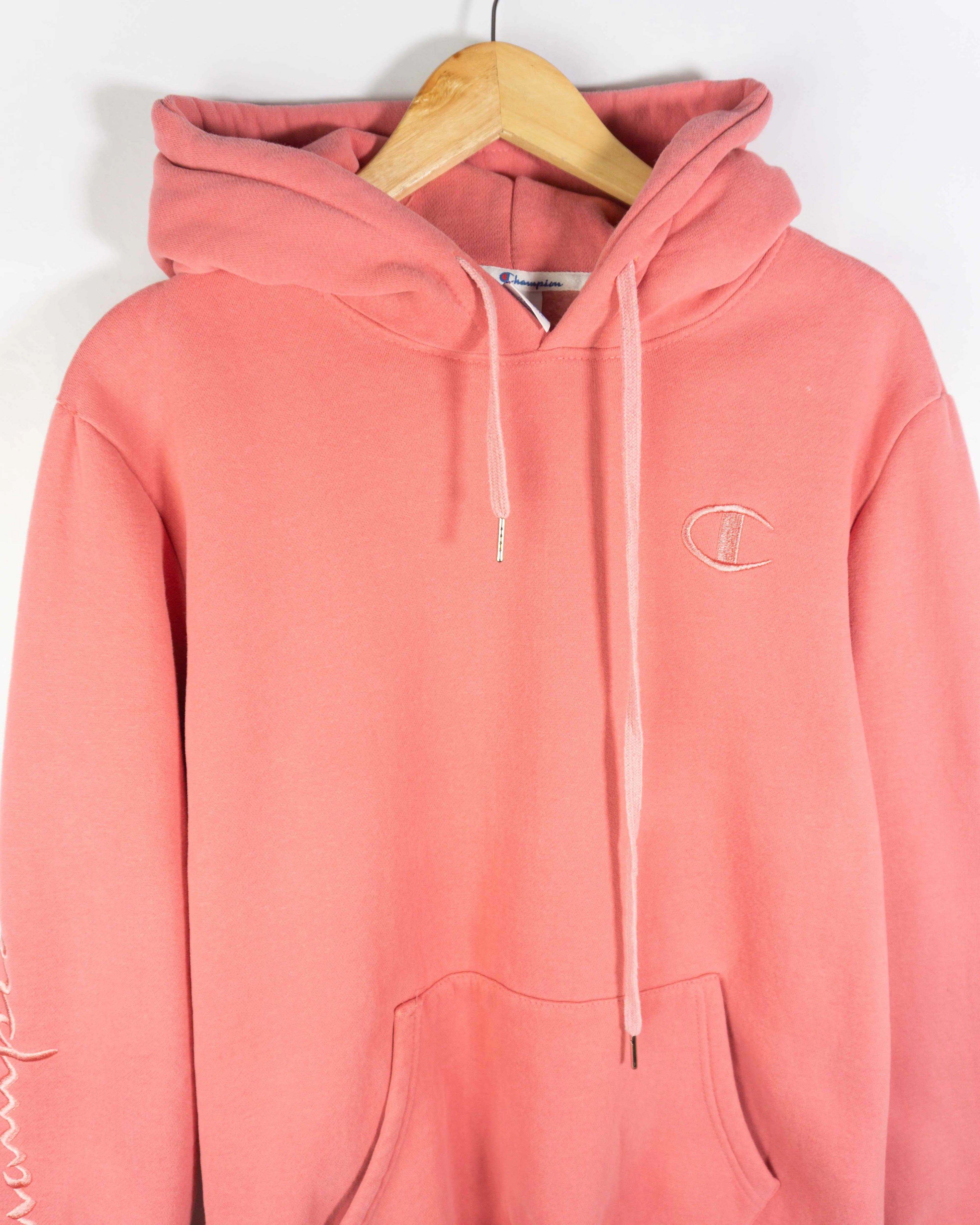 Sudadera Champion rosa pastel L