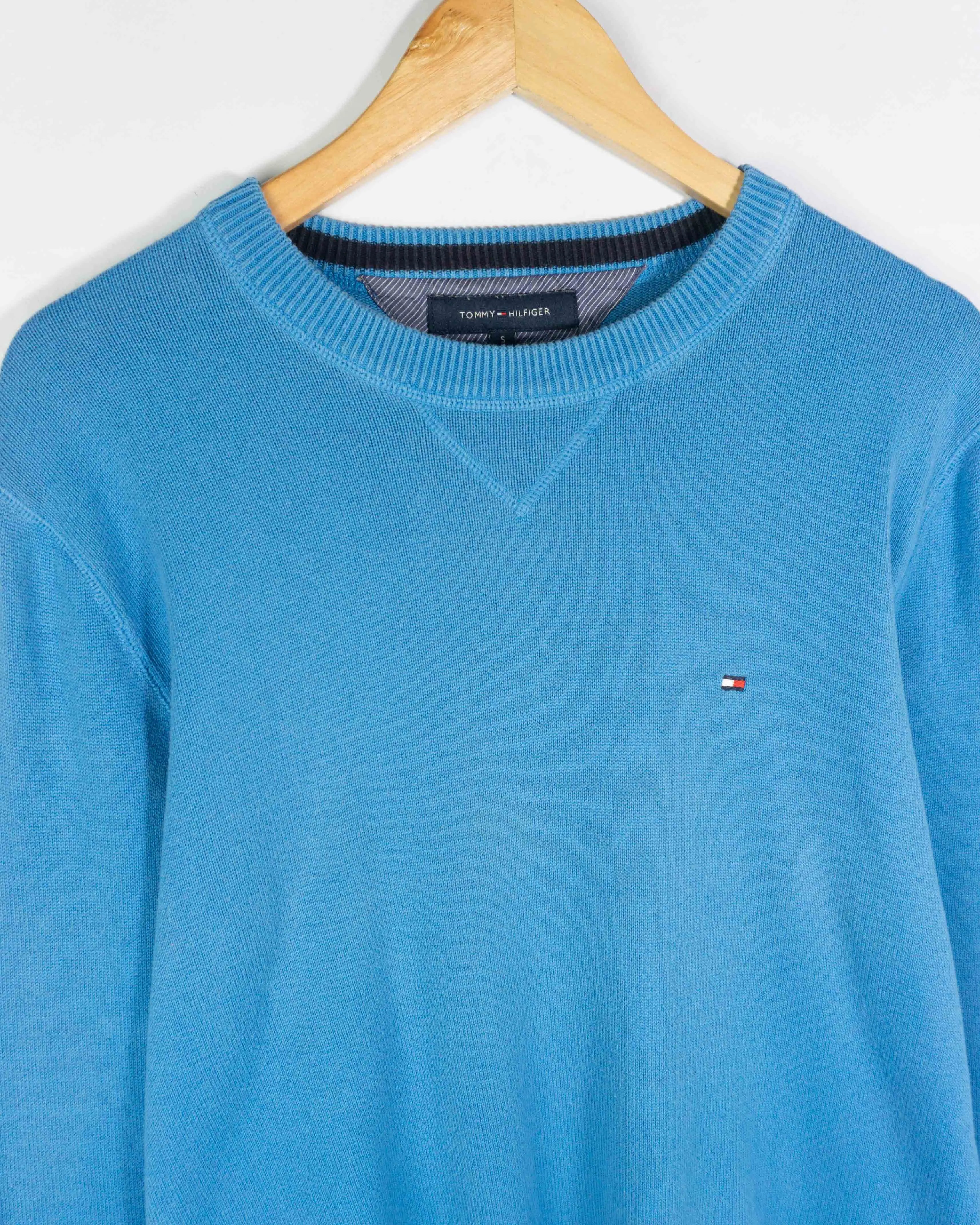 Jersey Tommy Hilfiger azul claro S