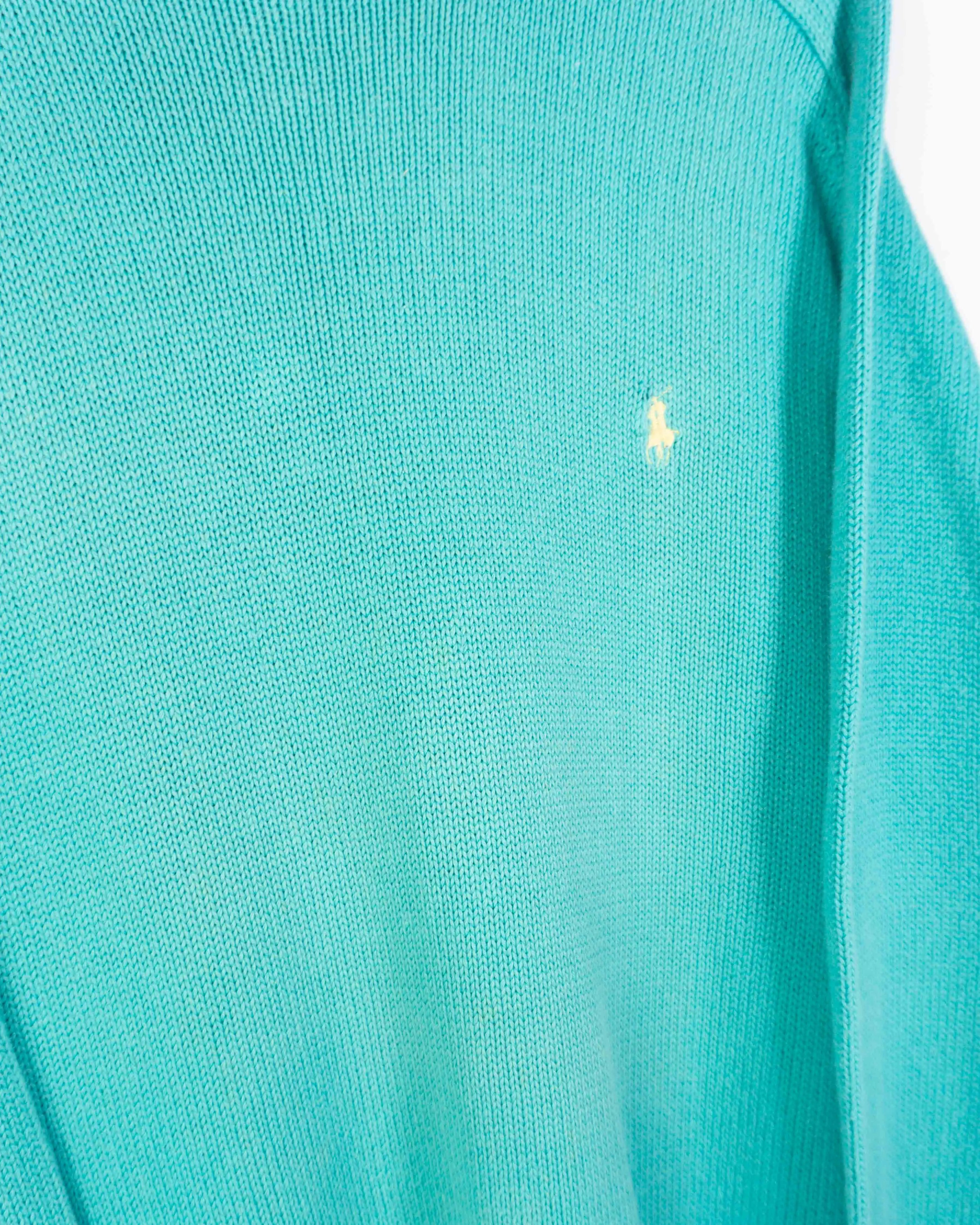 Jersey Ralph Lauren vintage turquesa L