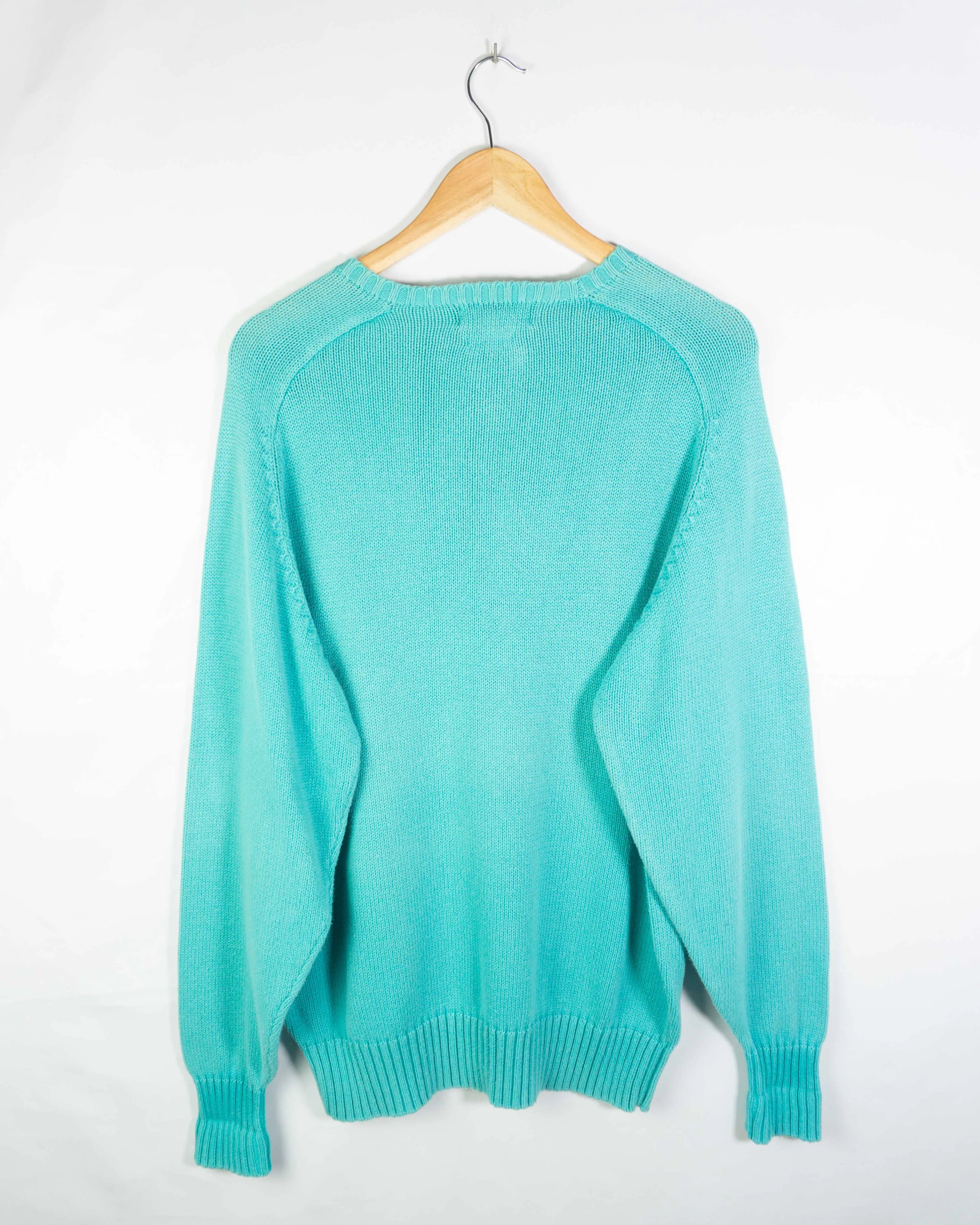 Jersey Ralph Lauren vintage turquesa L