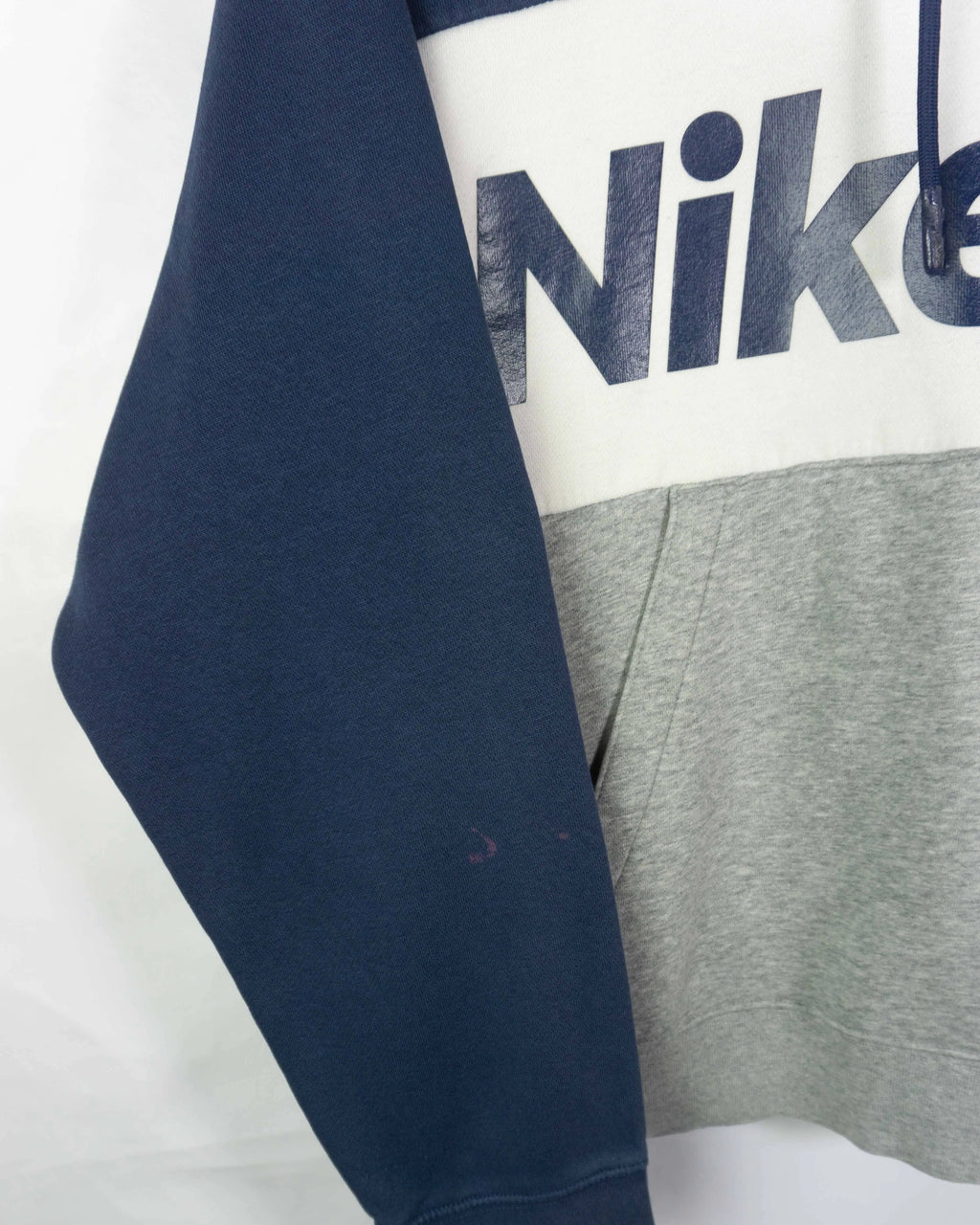 Sudadera Nike azul marino/gris L