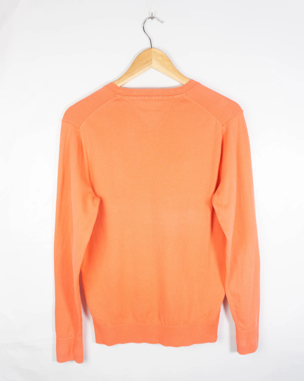 Jersey cuello pico mujer Tommy Hilfiger naranja M
