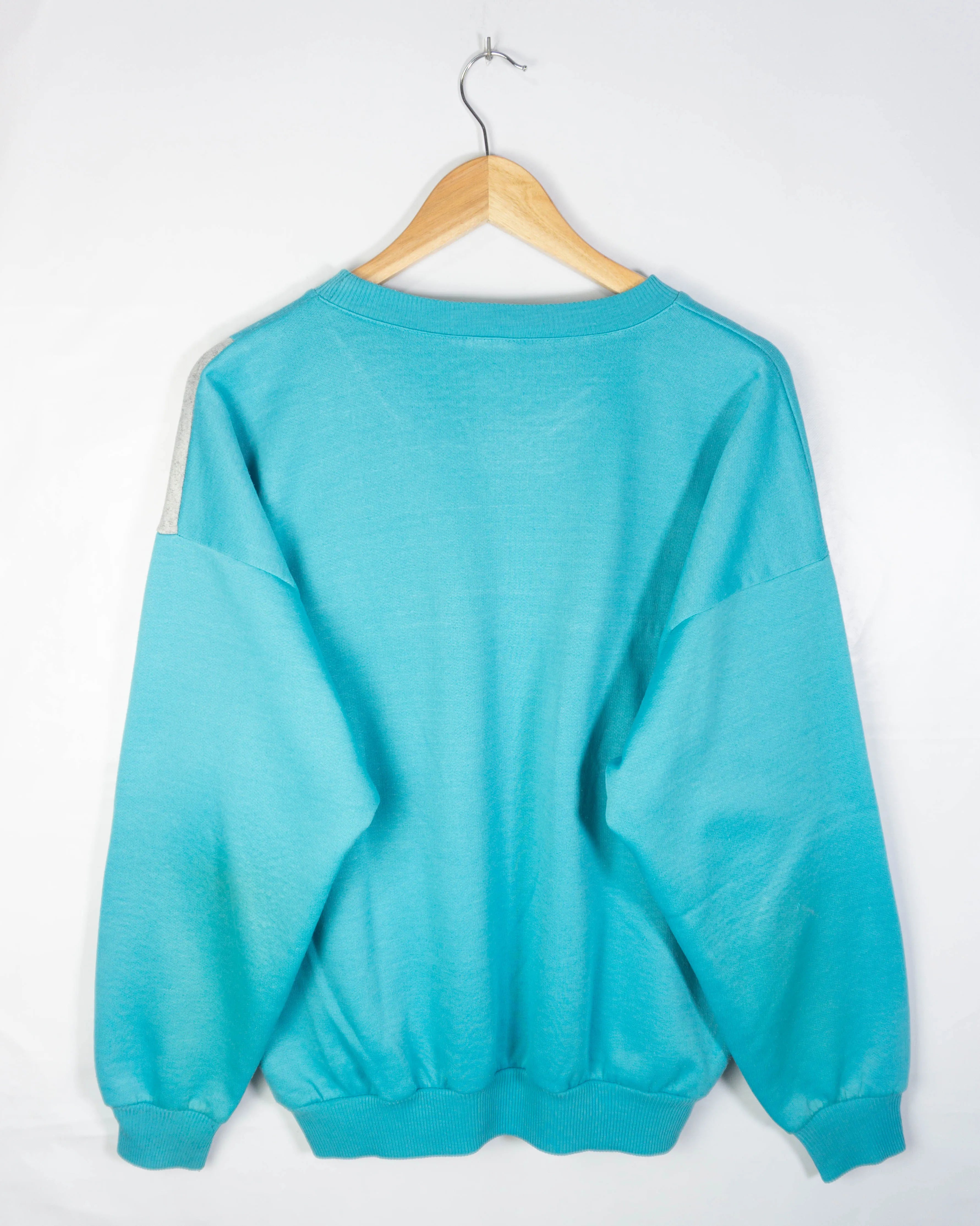 Sudaderas Puma vintage 90s turquesa M