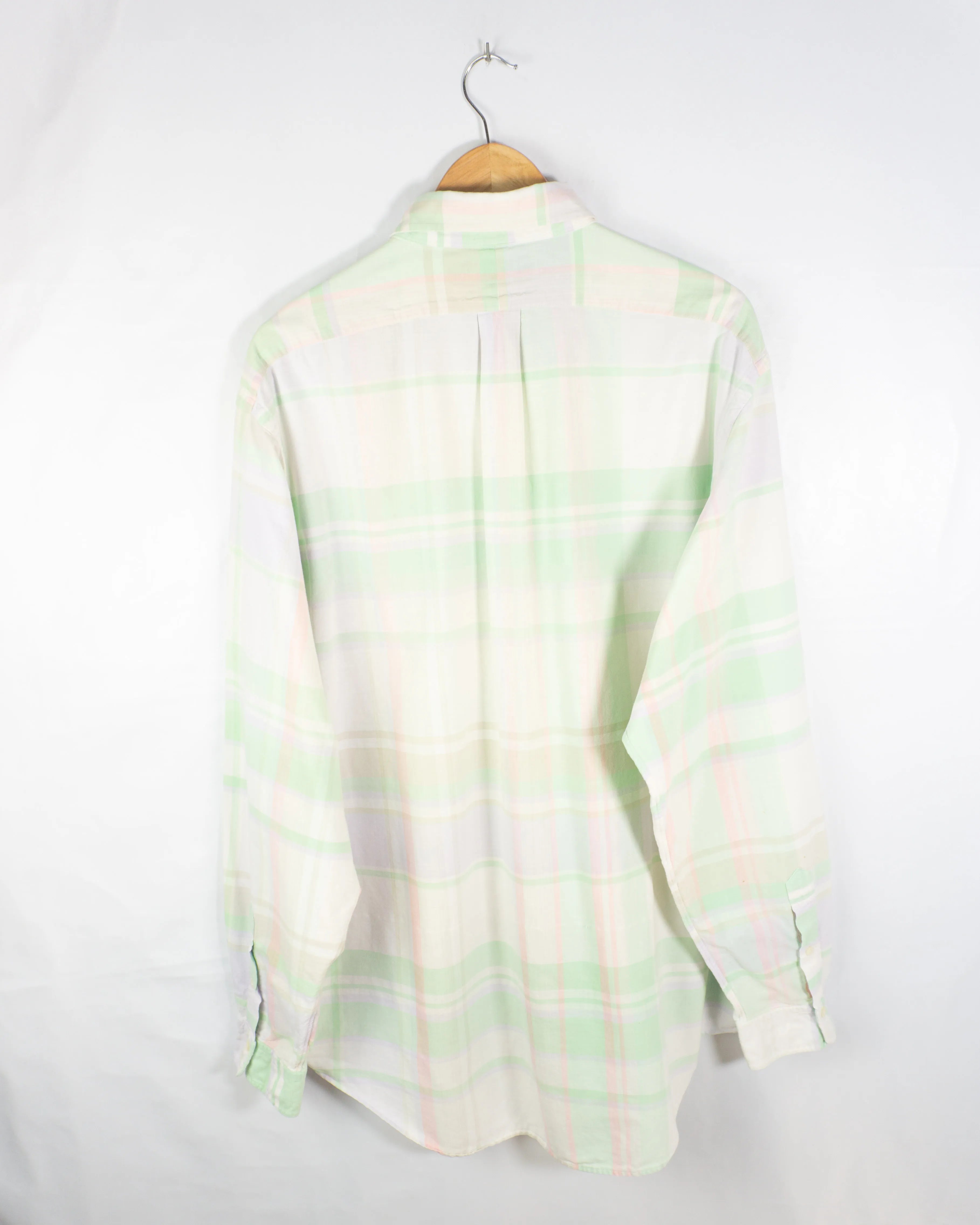 Camisa Ralph Lauren vintage 90s de cuadros XL