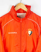 Chaqueta cortavientos Diadora Osasuna roja S